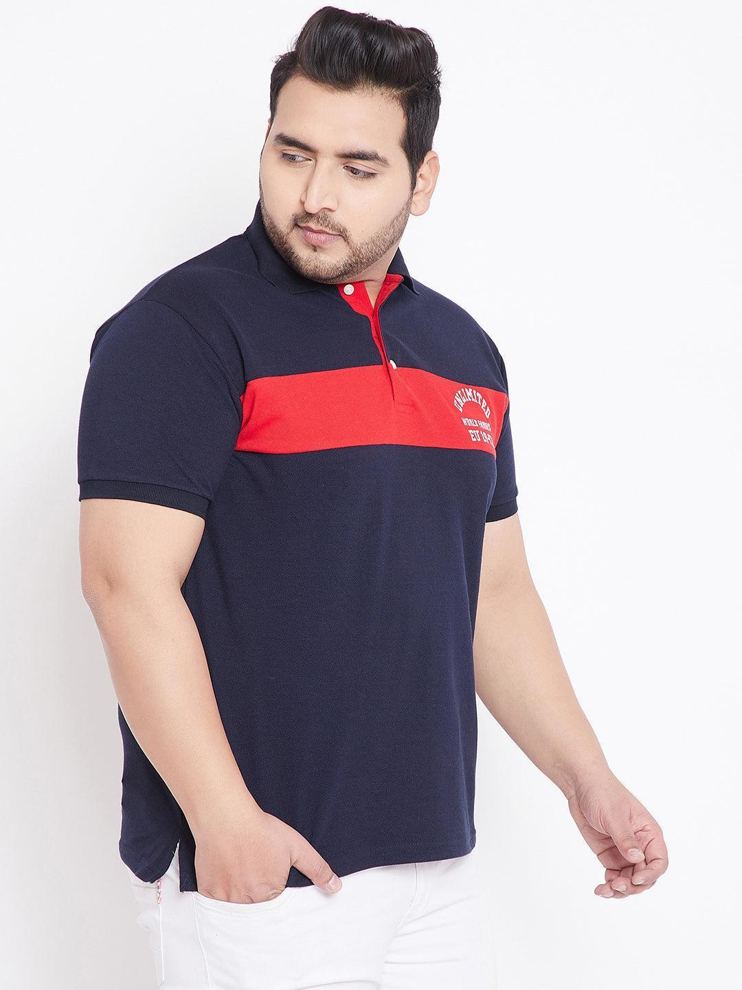 Men Plus Size Fraser Solid Polo Tshirt - Image 3