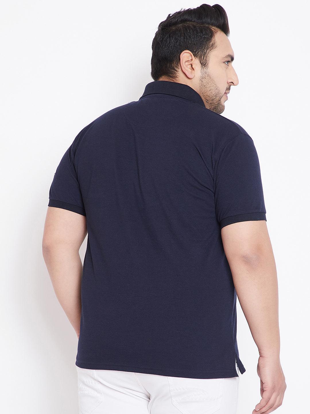 Men Plus Size Fraser Solid Polo Tshirt - Image 4