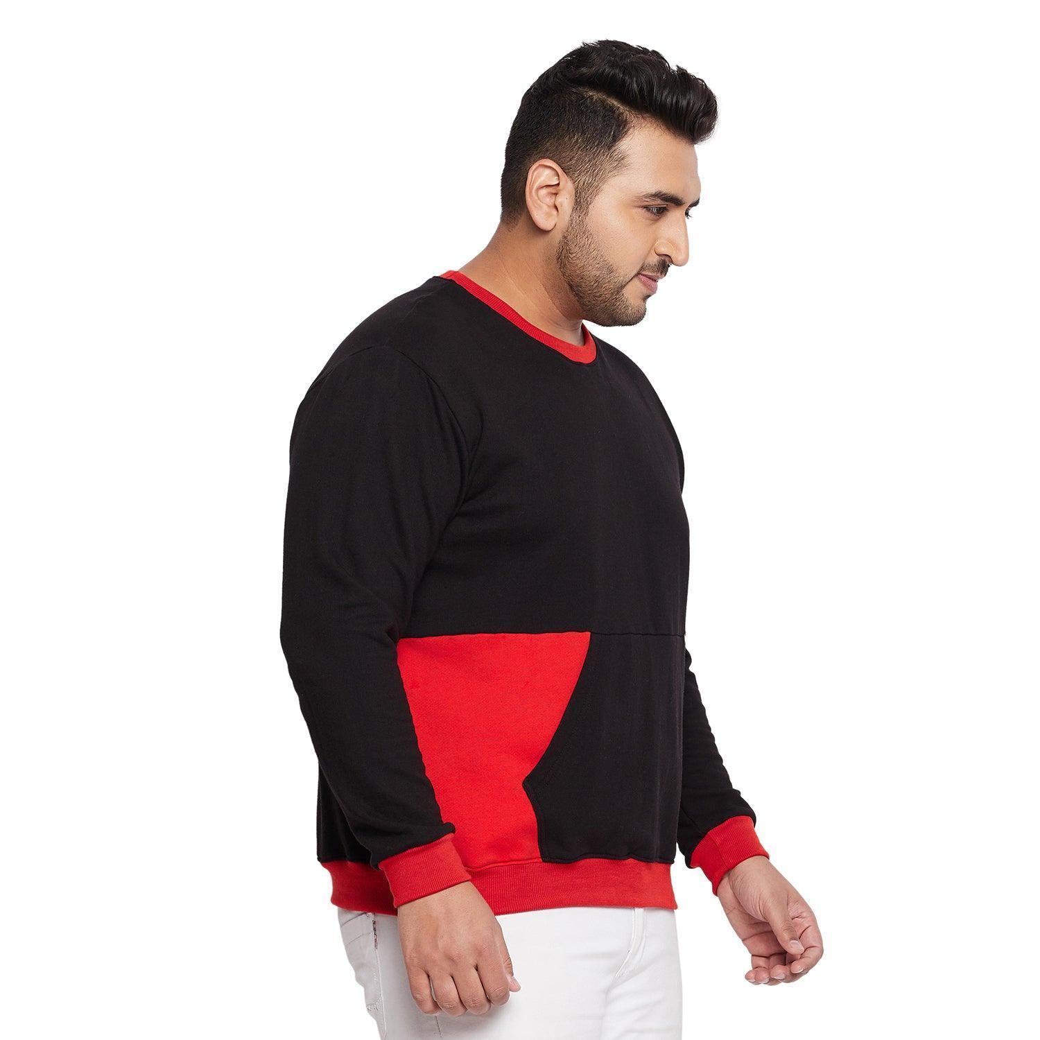 Men Plus Size Bradshaw Colorblock Sweatshirt - Image 4