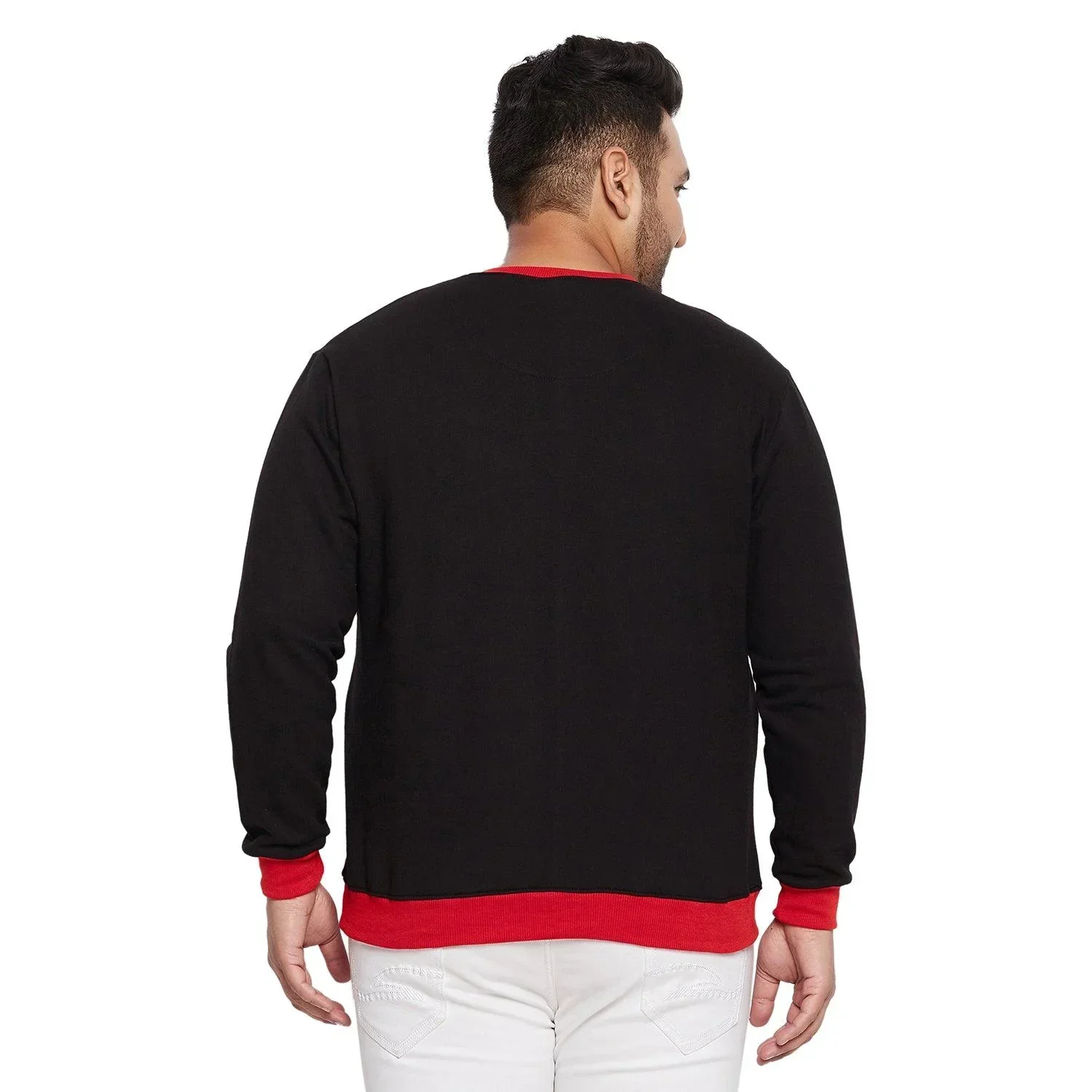 Men Plus Size Bradshaw Colorblock Sweatshirt - Image 5