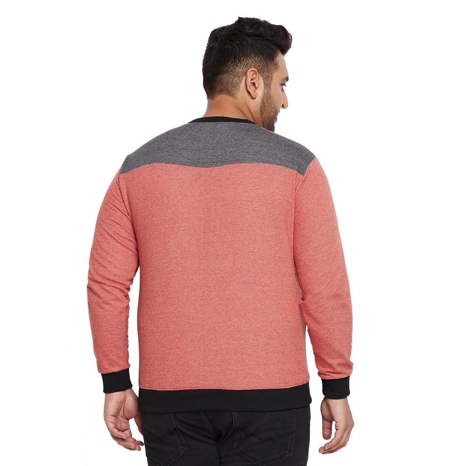 Men Plus Size Deion Colorblock Sweatshirt - Image 5