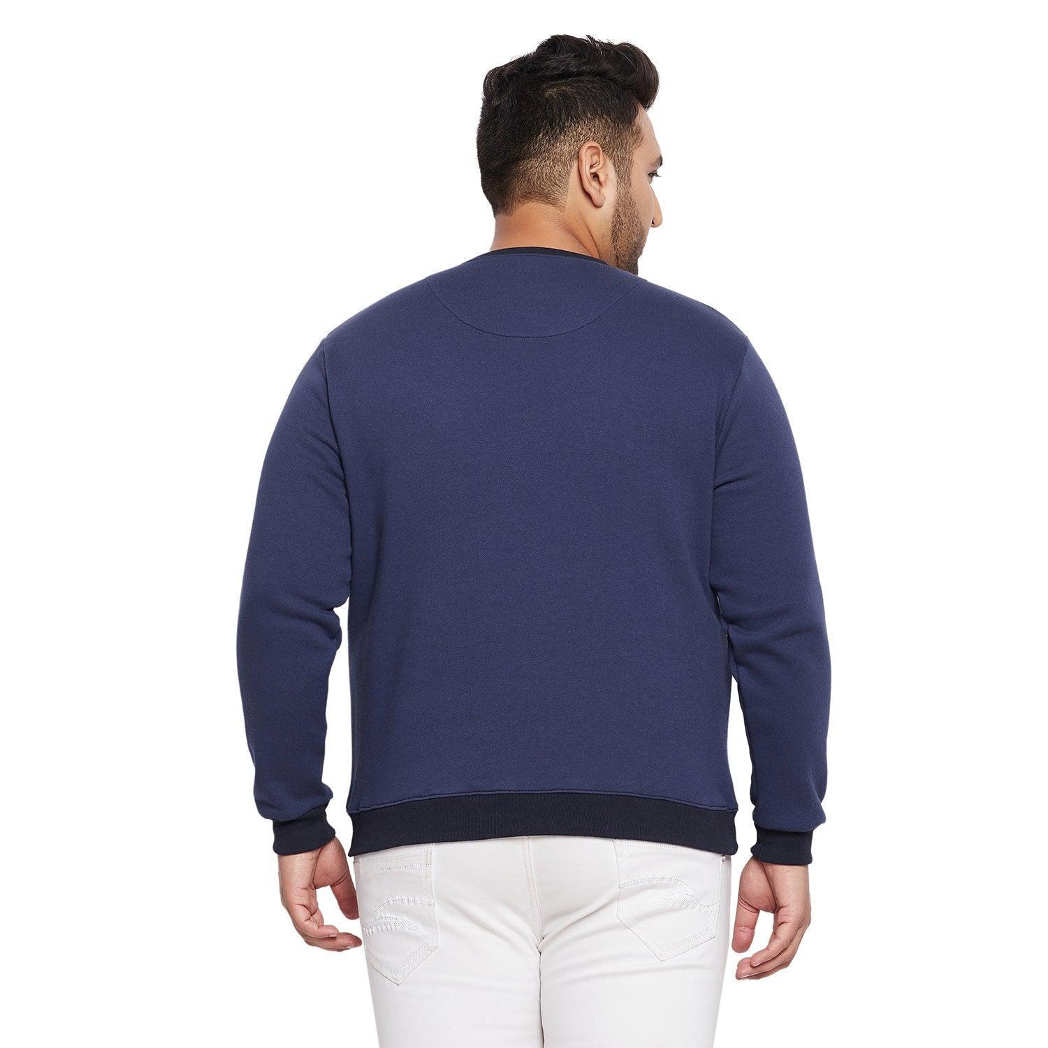 Men Plus Size Marino Solid Sweatshirt - Image 5