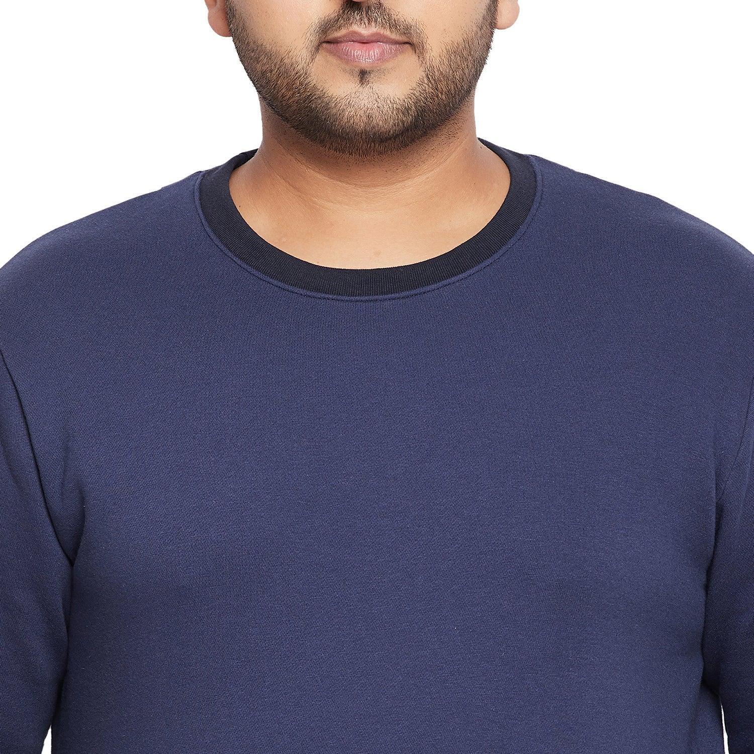 Men Plus Size Marino Solid Sweatshirt - Image 6