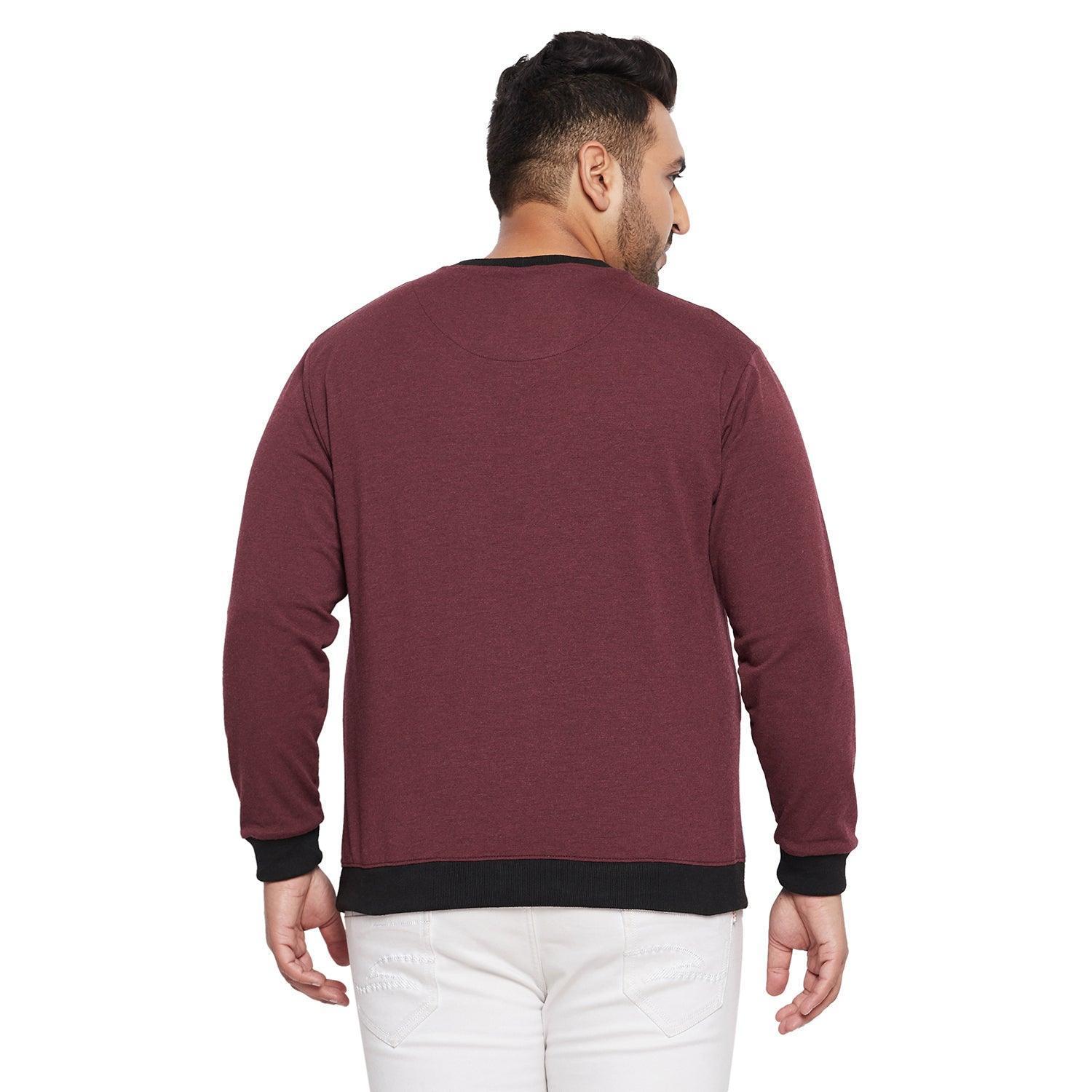 Men Plus Size Owens Colorblock Sweatshirt - Image 5