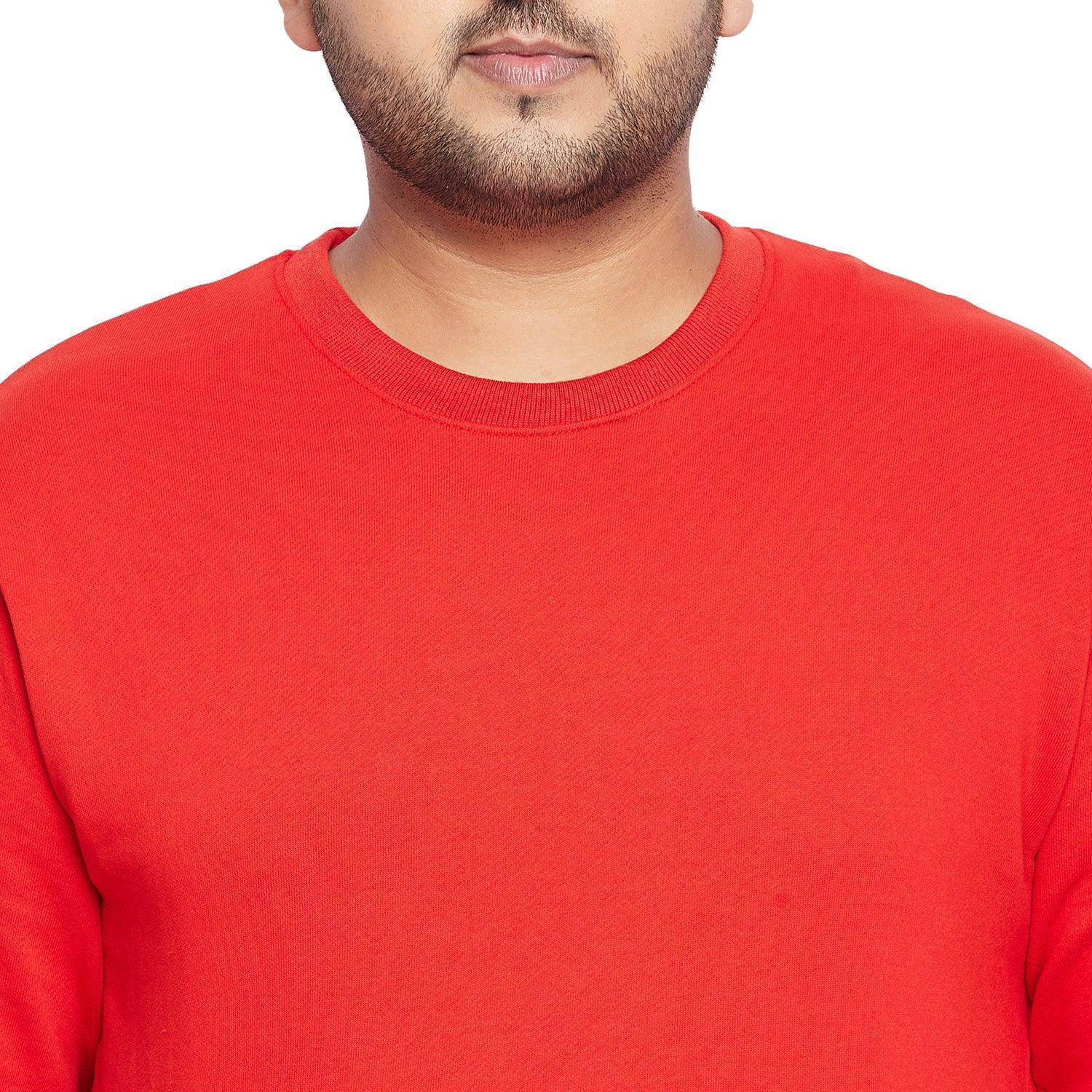 Men Plus Size Robgron Colorblock Sweatshirt - Image 6