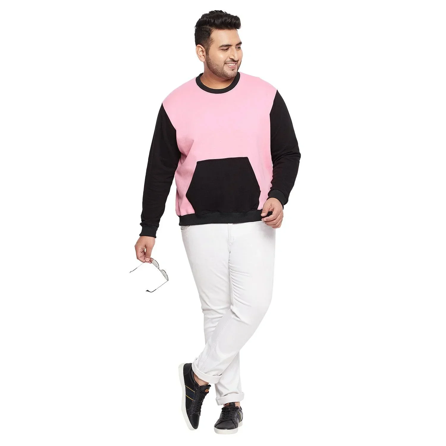 Men Plus Size Thorpe Colorblock Sweatshirt - Image 2