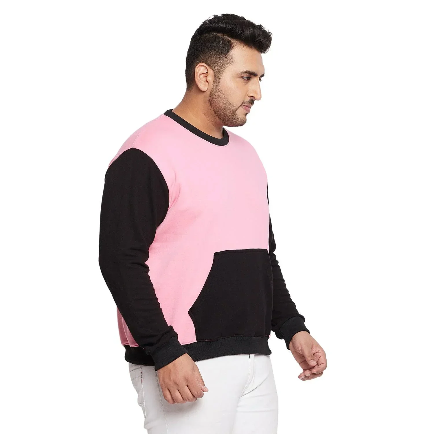 Men Plus Size Thorpe Colorblock Sweatshirt - Image 4