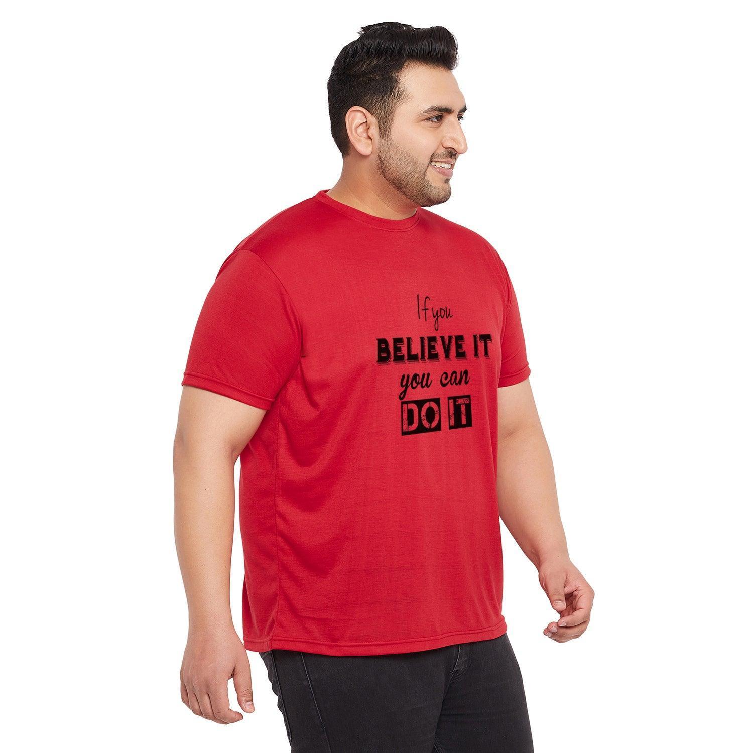 Men Plus Size Anota Printed Round Neck Tshirt - Image 4