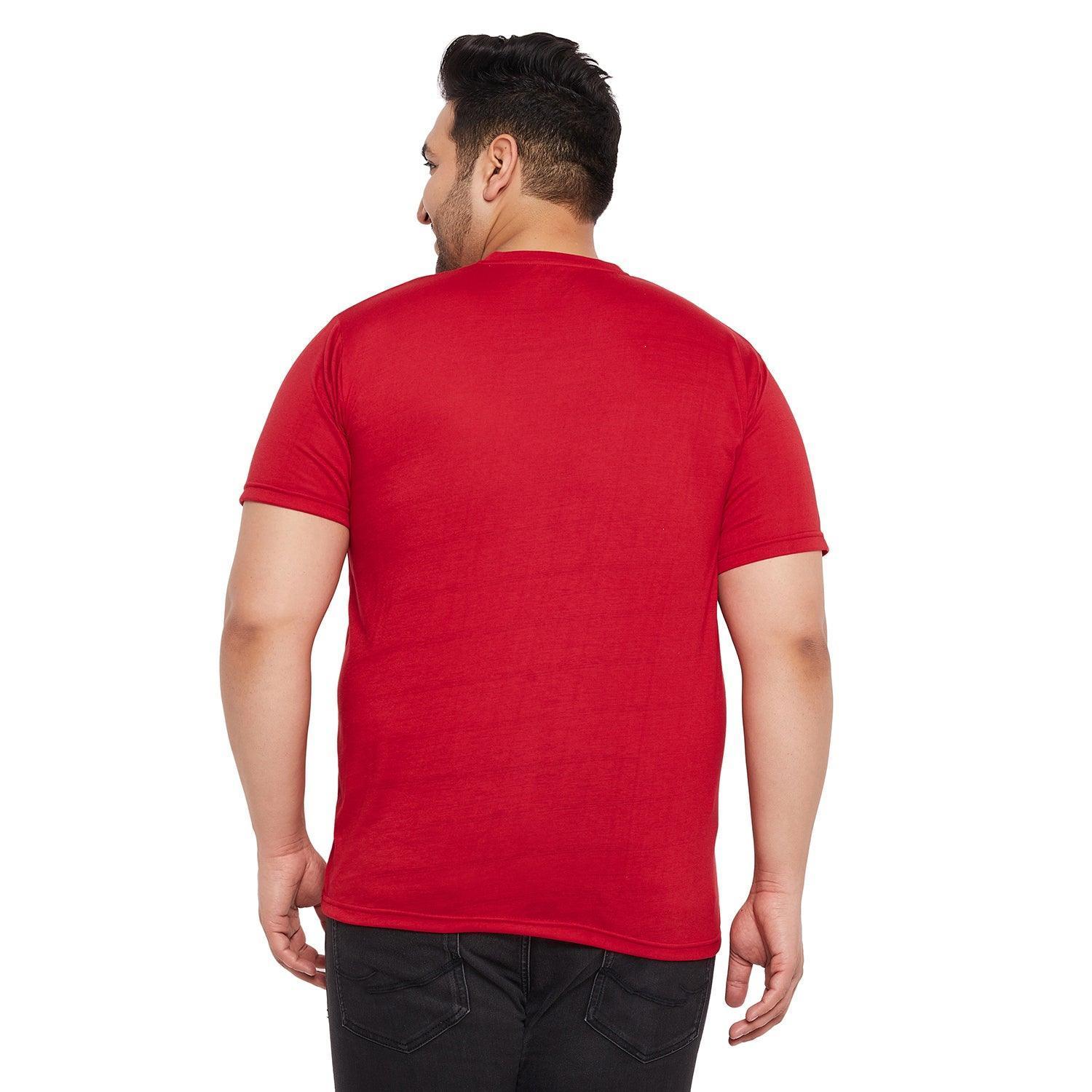 Men Plus Size Anota Printed Round Neck Tshirt - Image 5