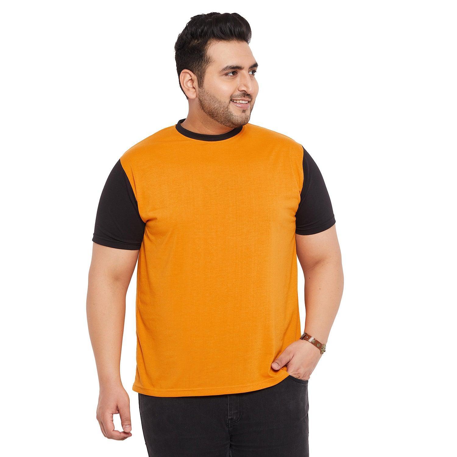 Men Plus Size Arctic-O Solid Round Neck Tshirt - Image 2