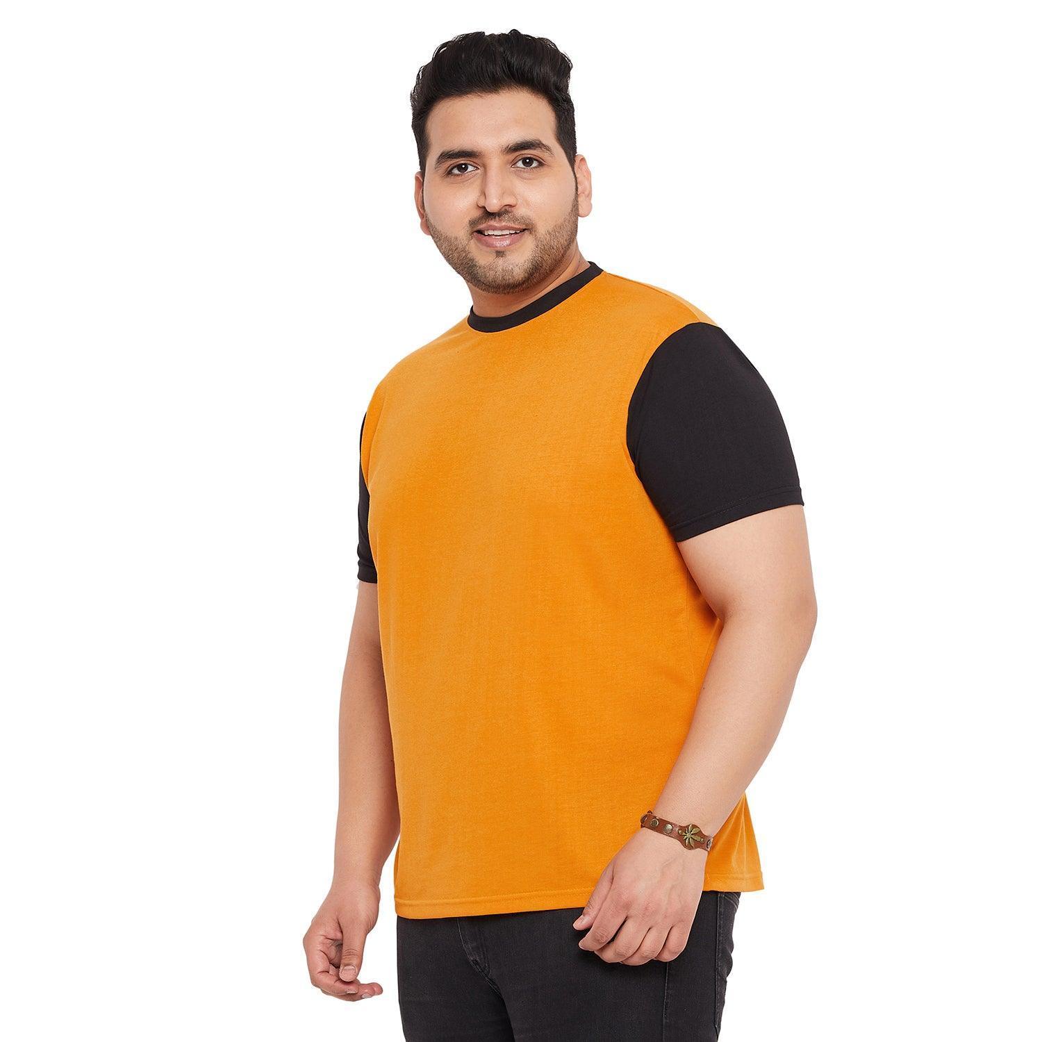 Men Plus Size Arctic-O Solid Round Neck Tshirt - Image 3