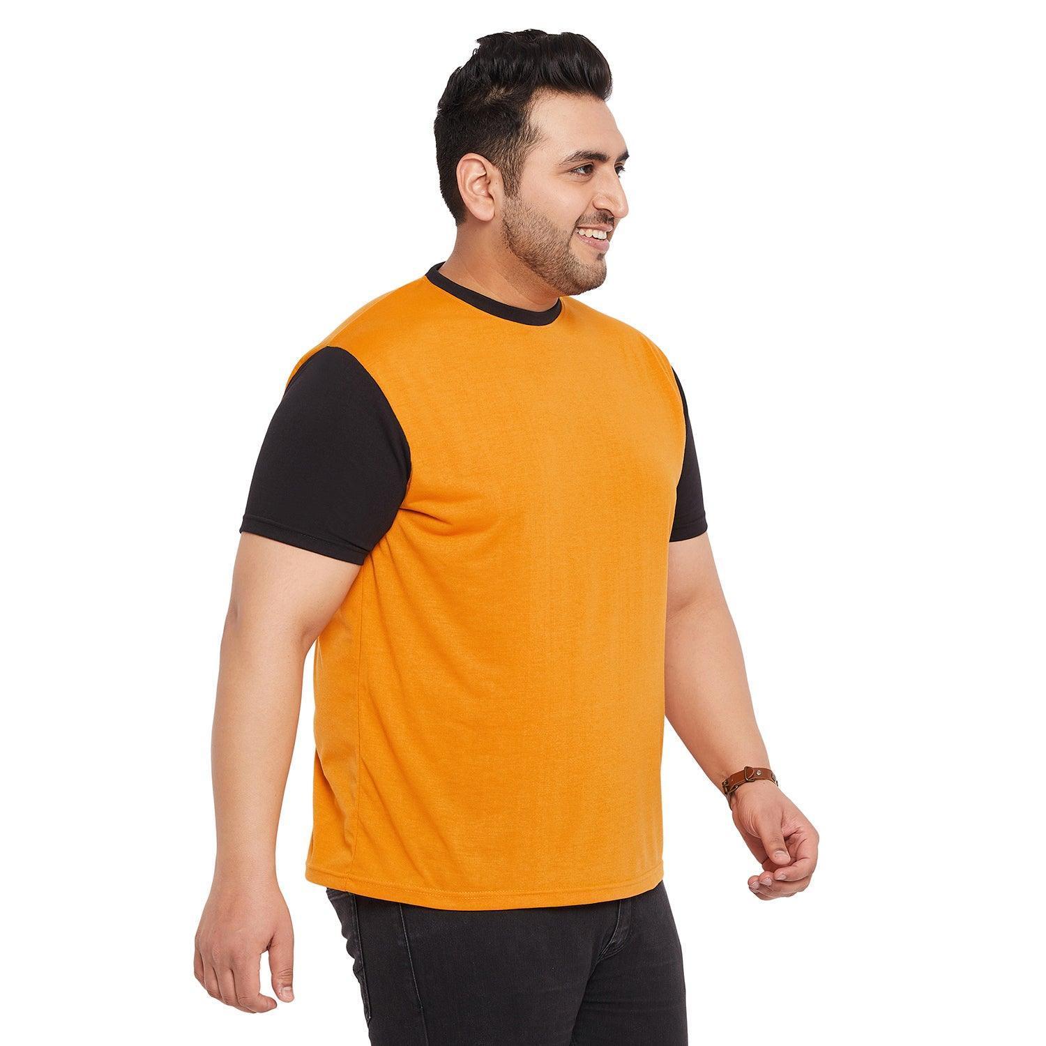 Men Plus Size Arctic-O Solid Round Neck Tshirt - Image 4
