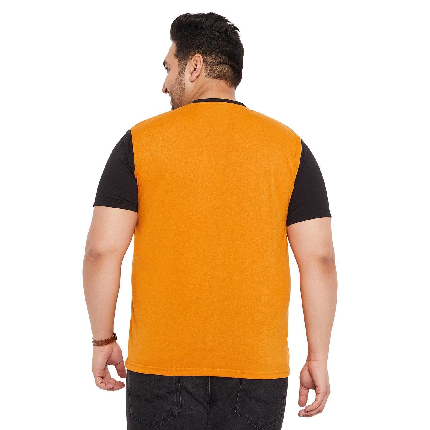 Men Plus Size Arctic-O Solid Round Neck Tshirt - Image 5