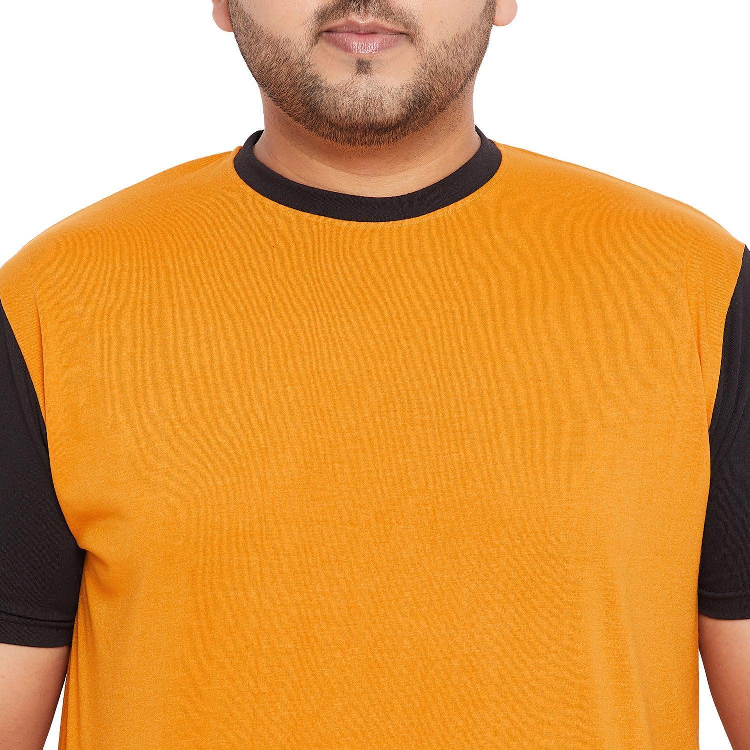 Men Plus Size Arctic-O Solid Round Neck Tshirt - Image 6
