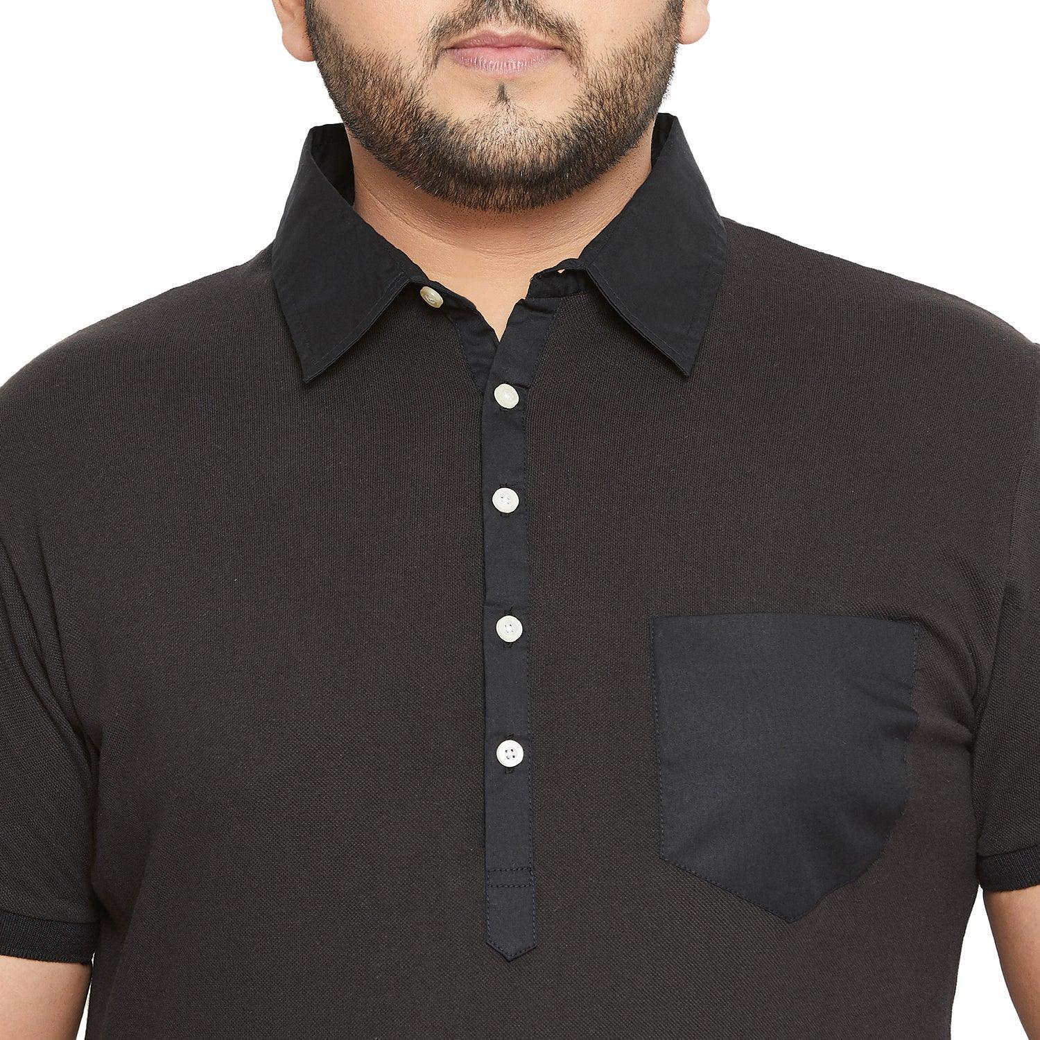 Men Plus Size AustinB Solid Polo Tshirt - Image 6