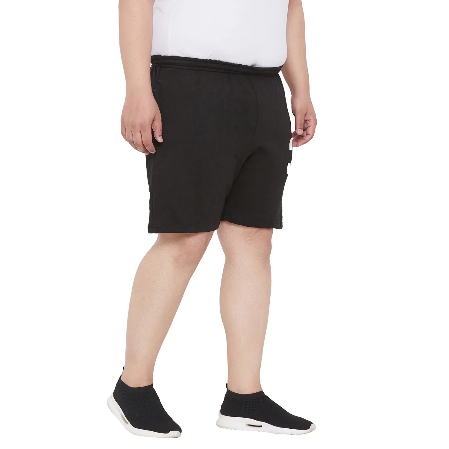 Men Plus Size Banks Solid Shorts - Image 4