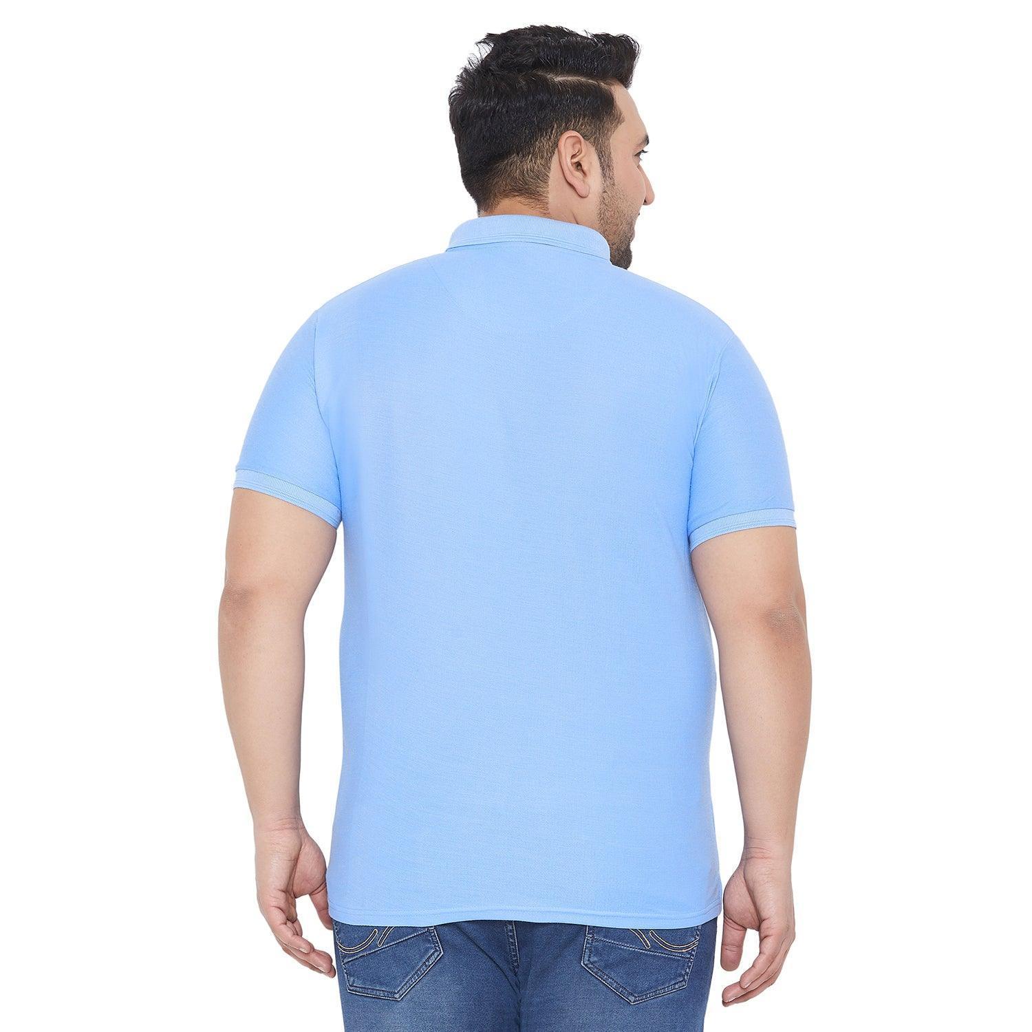 Men Plus Size Bbsie-SB Solid Polo Tshirt - Image 6