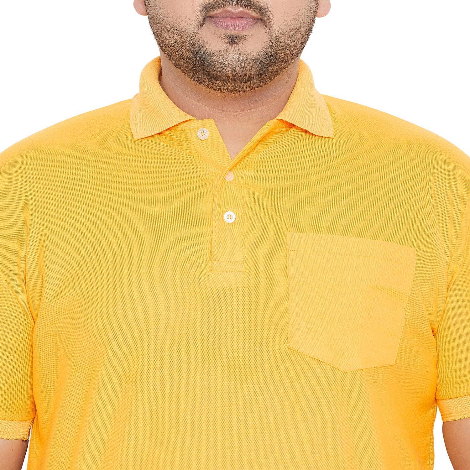 Men Plus Size Bbsie-Y Solid Polo Tshirt - Image 2