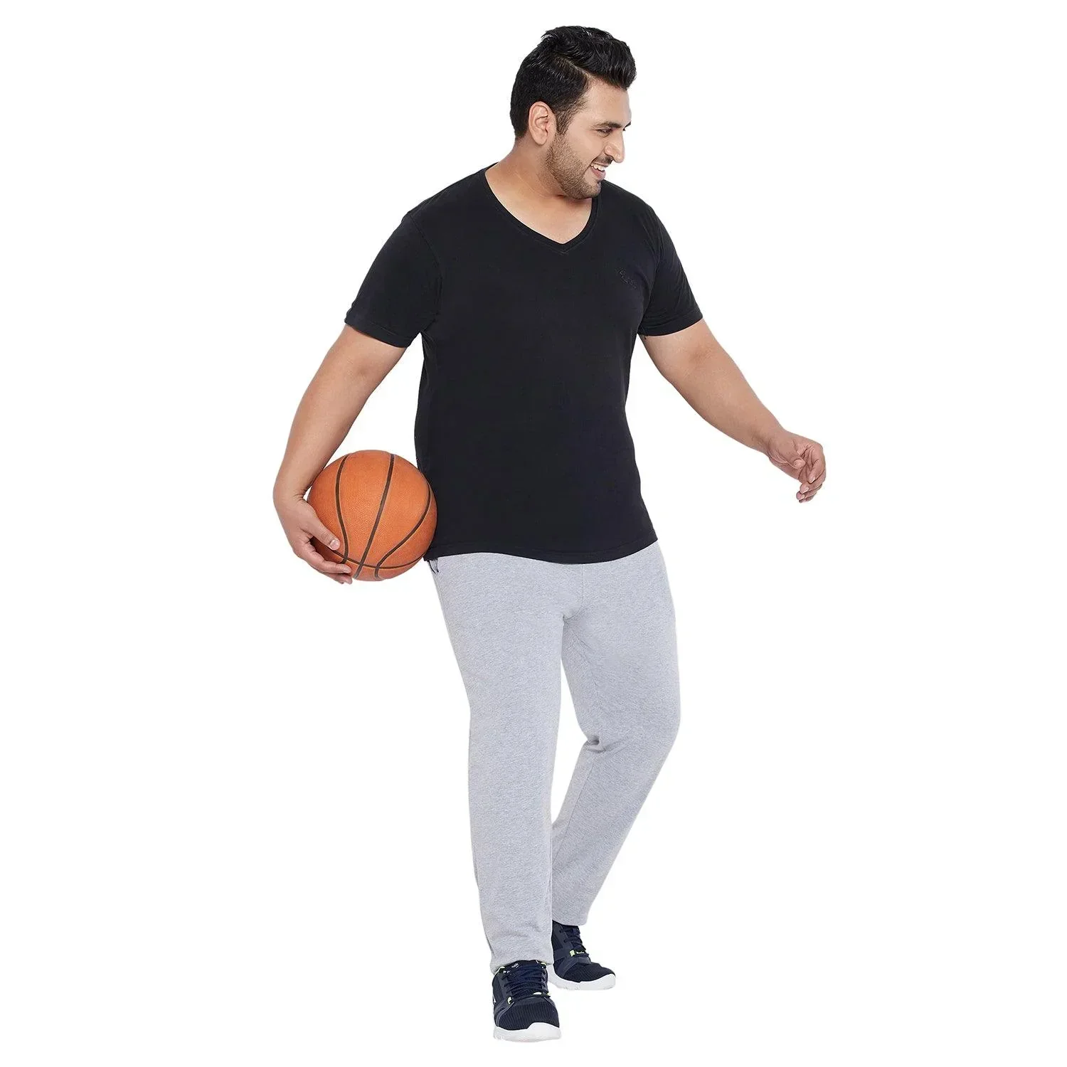 Men Plus Size Berlin-LG Solid Trackpant - Image 2