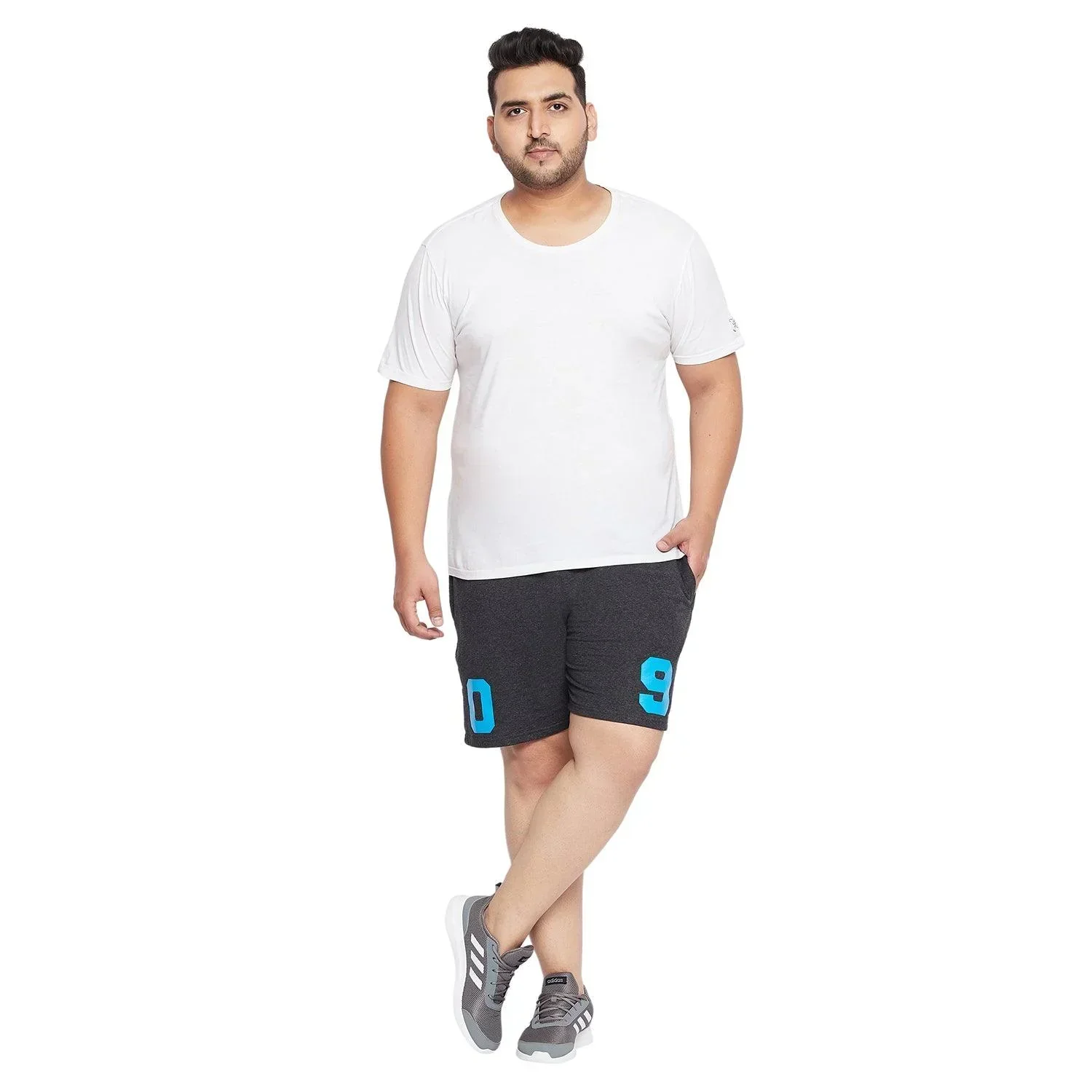 Men Plus Size Brady Solid Shorts - Image 2