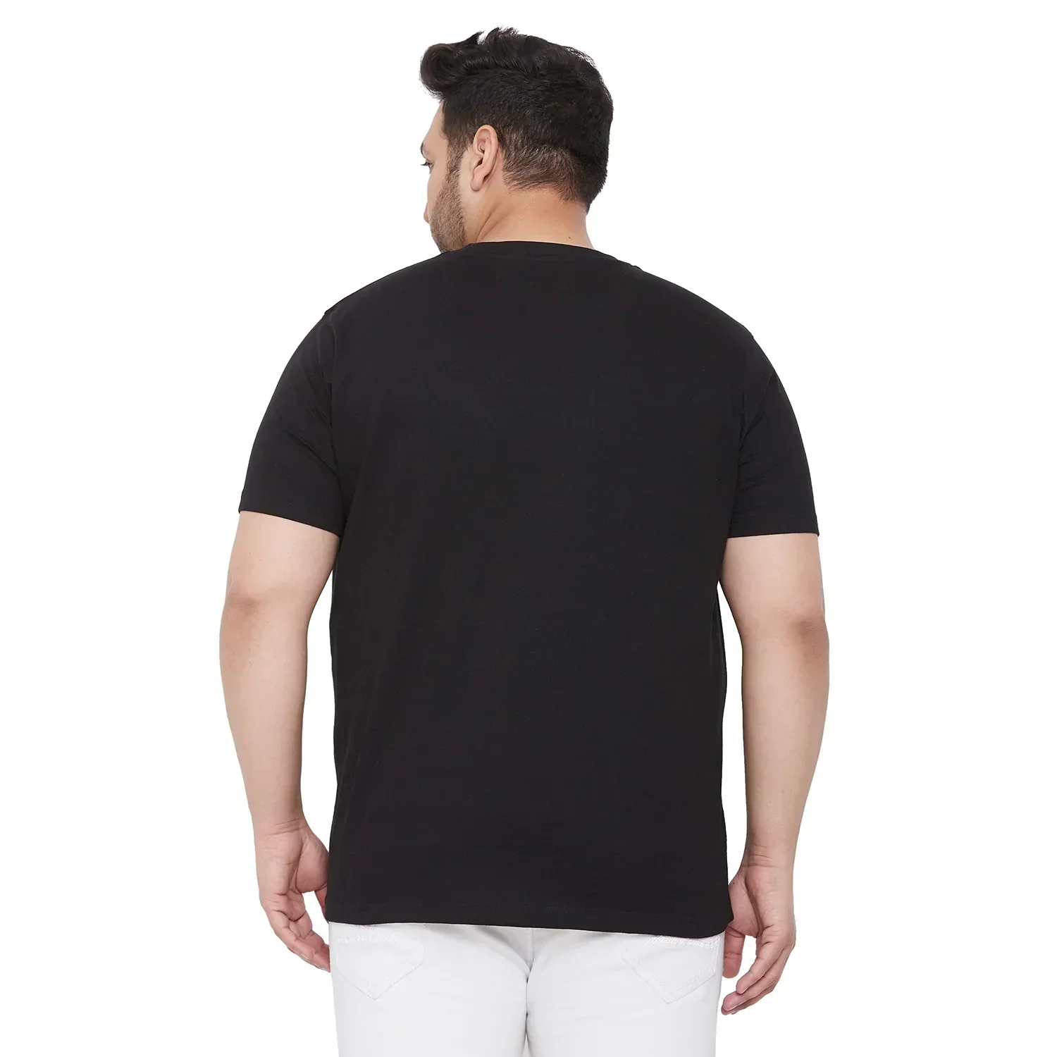 Men Plus Size BravoB Printed Round Neck Tshirt - Image 5