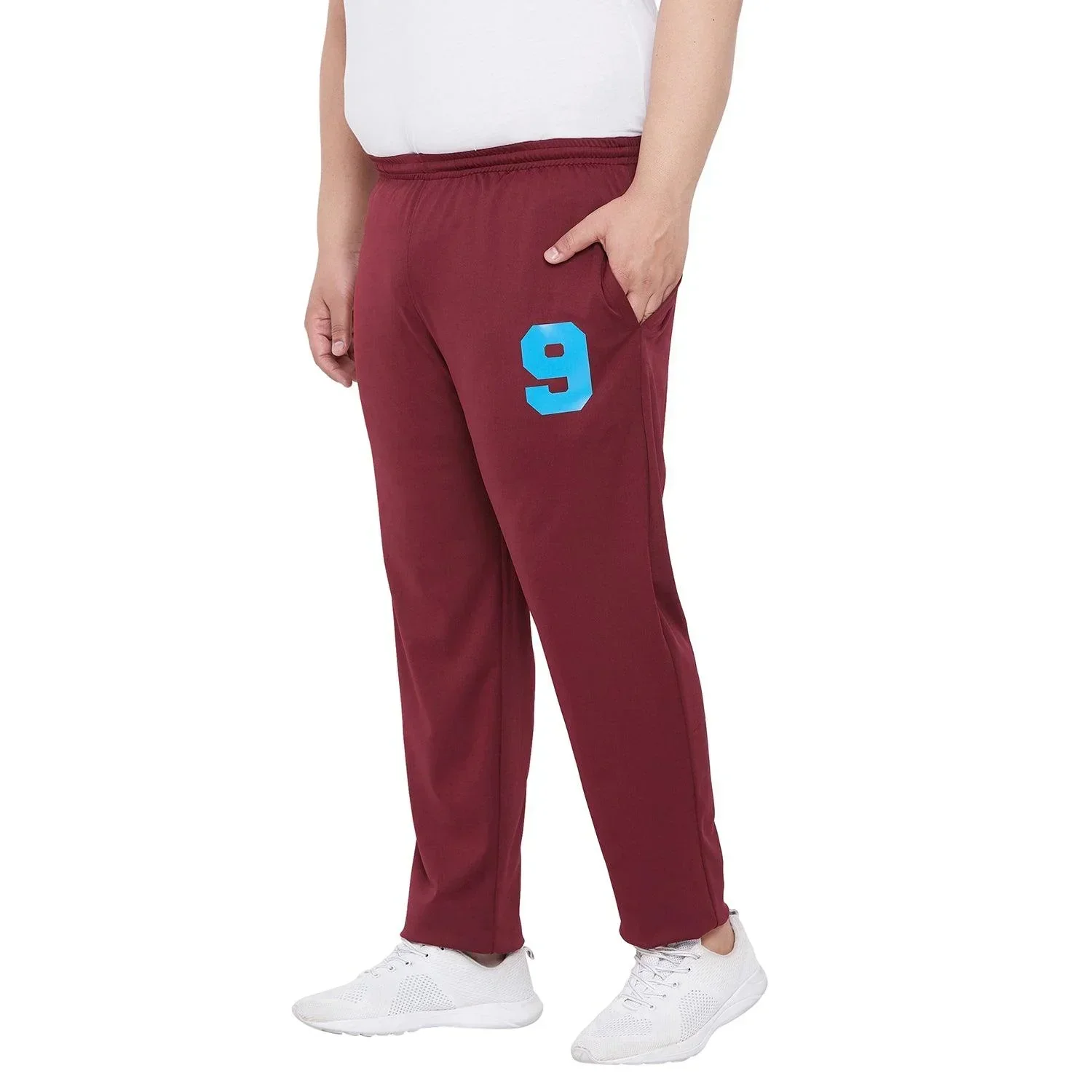 Men Plus Size Browne Solid Trackpant - Image 3