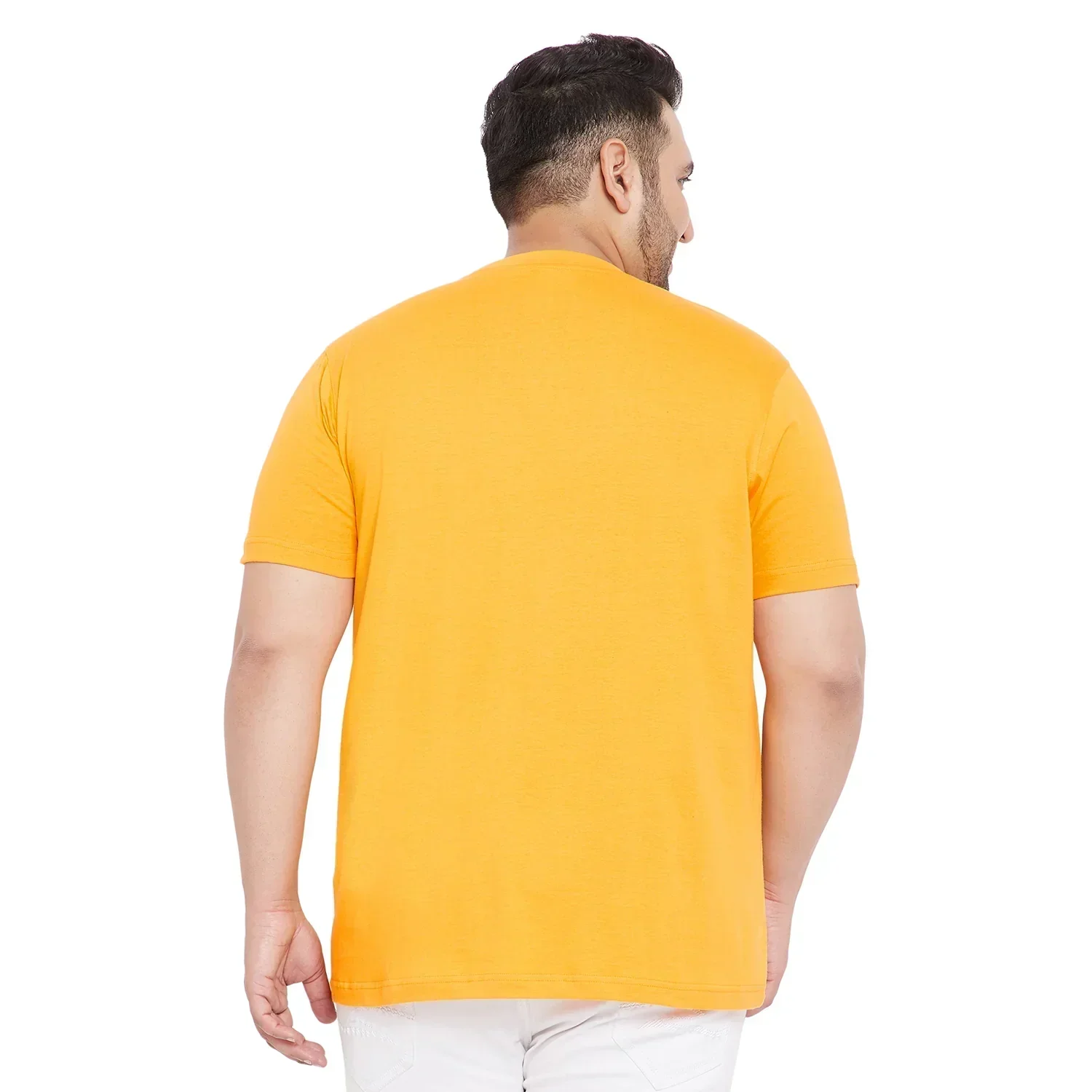 Men Plus Size Bucky Printed Round Neck Tshirt - Image 5