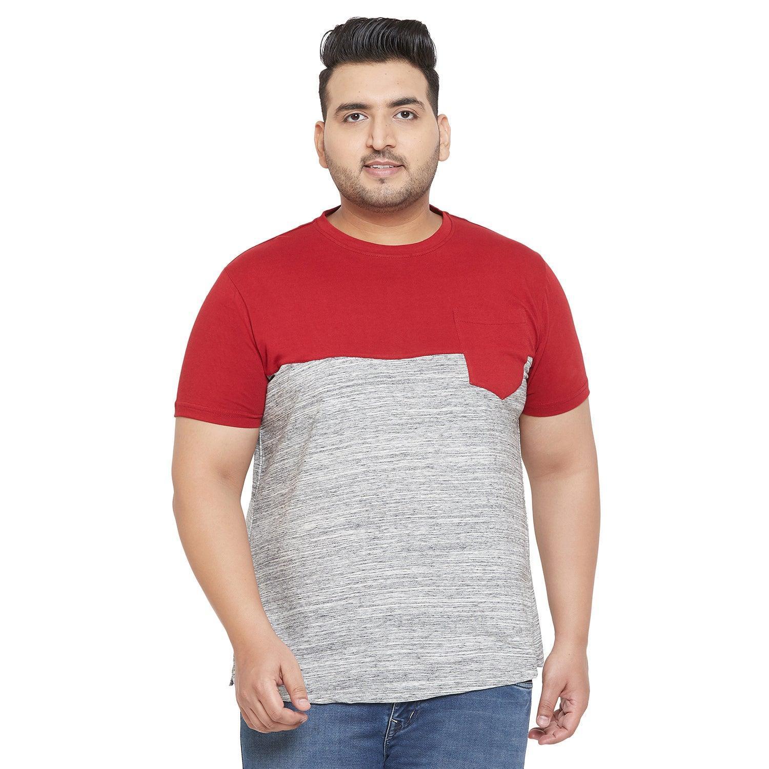 Men Plus Size Steele Colorblock Tshirt - Image 2