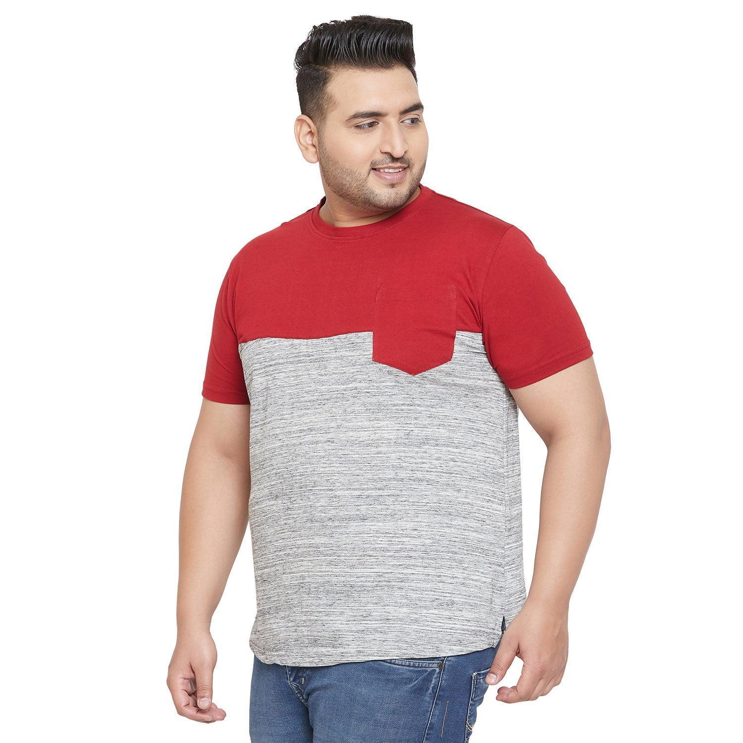 Men Plus Size Steele Colorblock Tshirt - Image 3