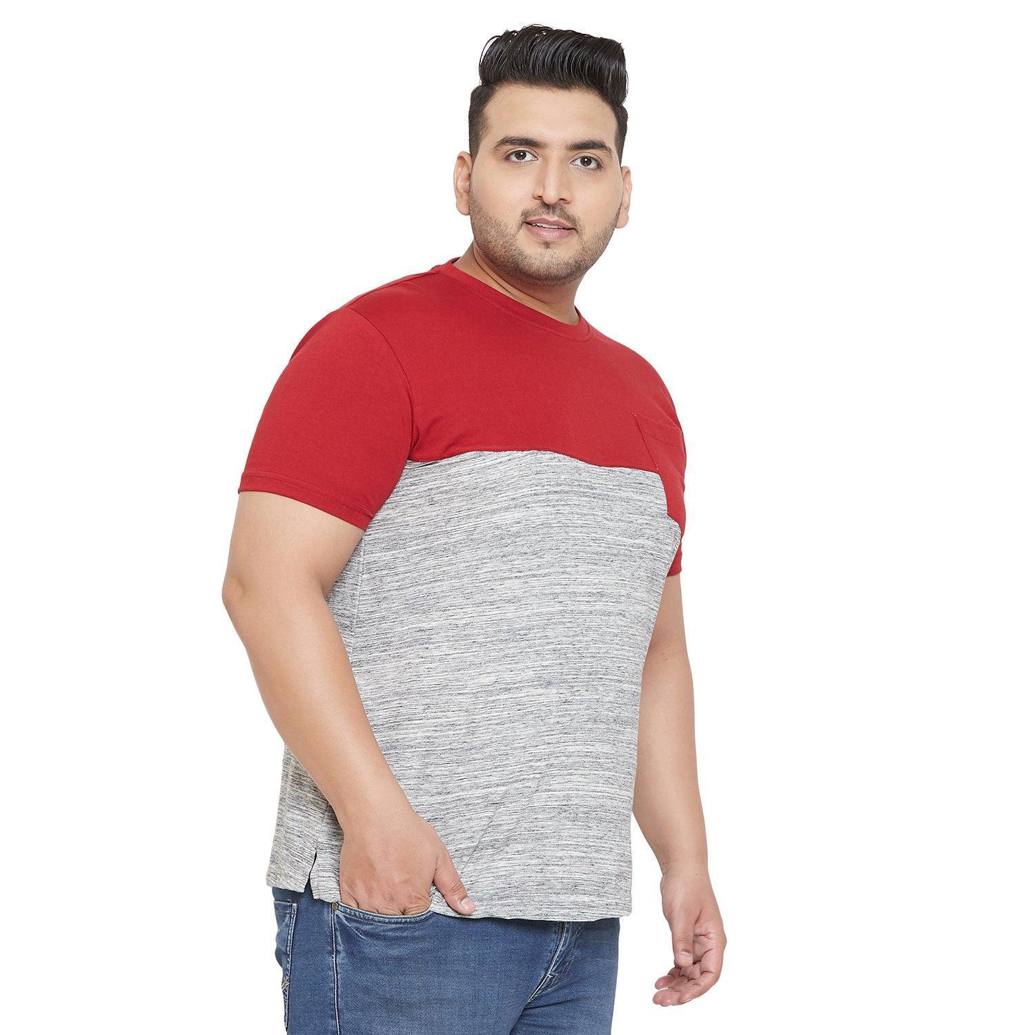 Men Plus Size Steele Colorblock Tshirt - Image 4