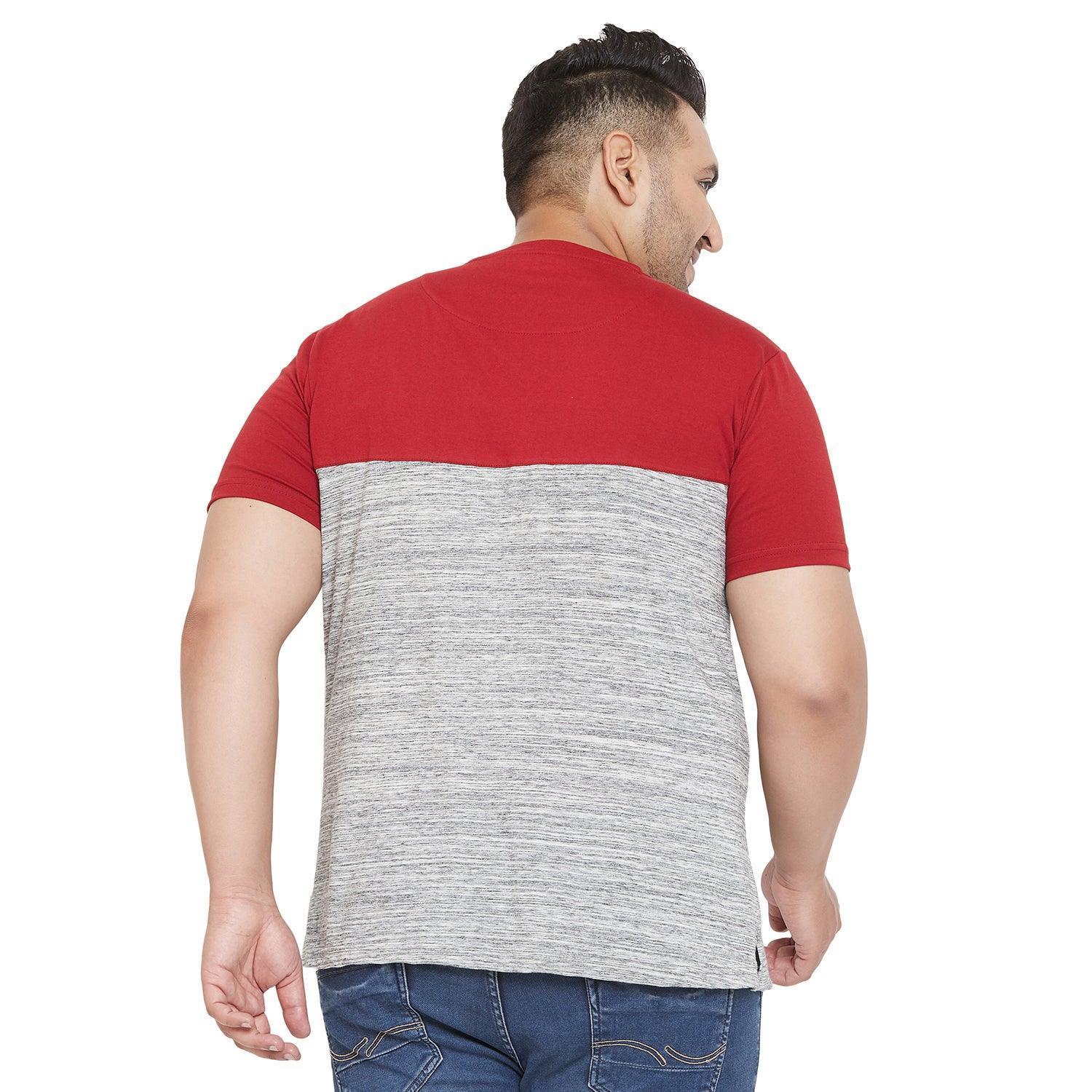 Men Plus Size Steele Colorblock Tshirt - Image 5