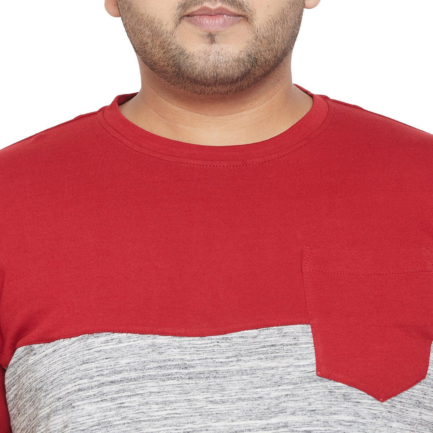 Men Plus Size Steele Colorblock Tshirt - Image 6