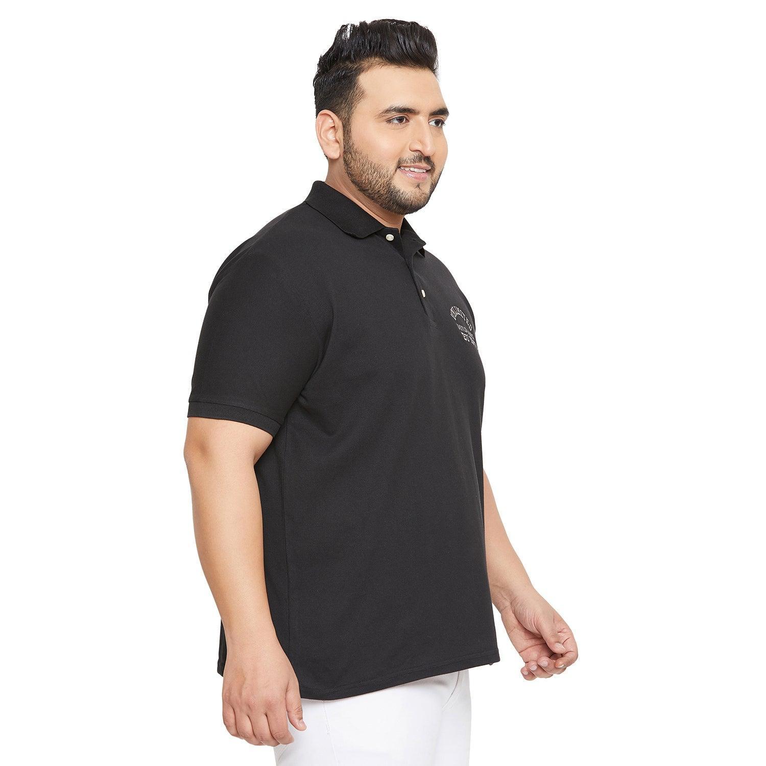 Men Plus Size Canberra Solid Polo Tshirt - Image 4