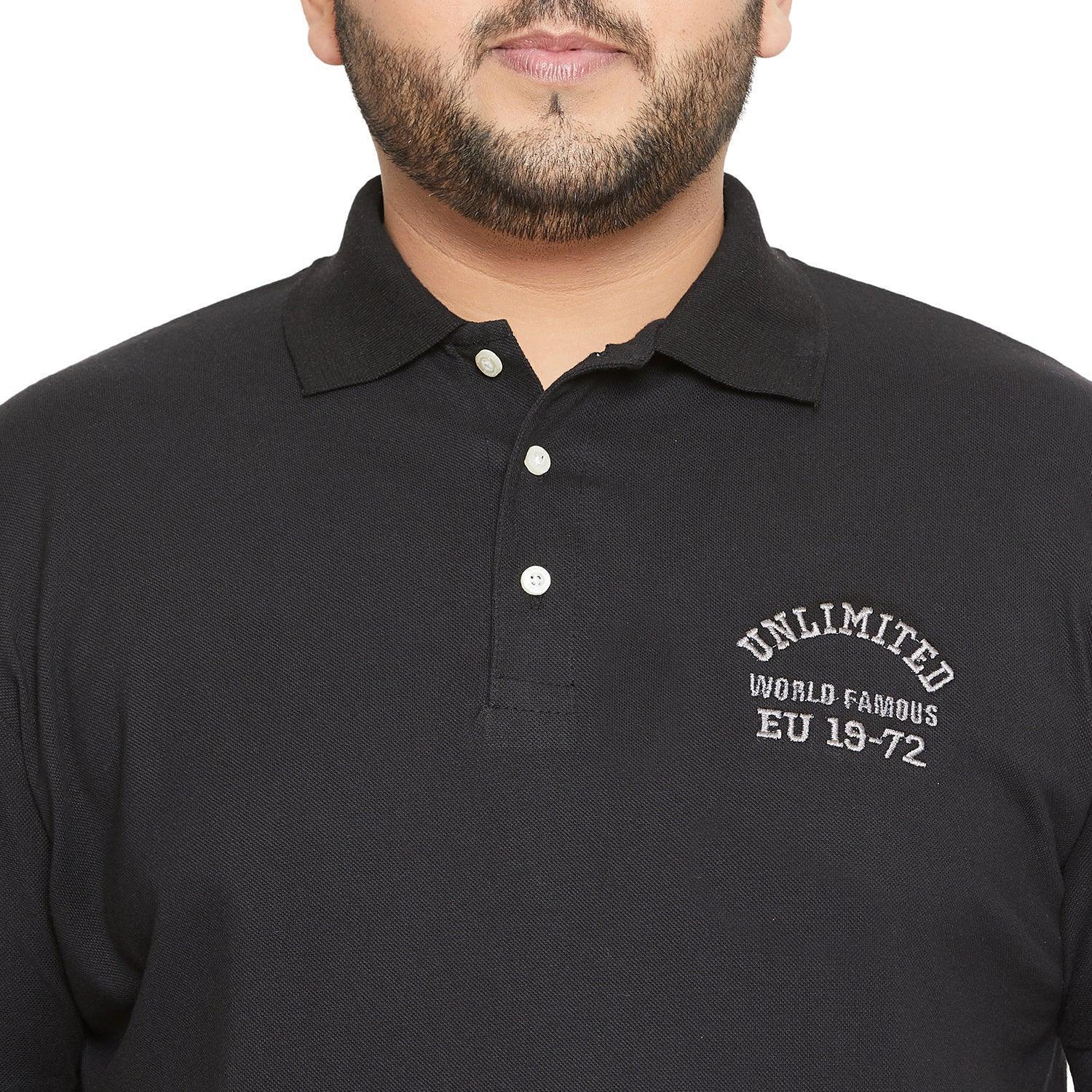 Men Plus Size Canberra Solid Polo Tshirt - Image 6