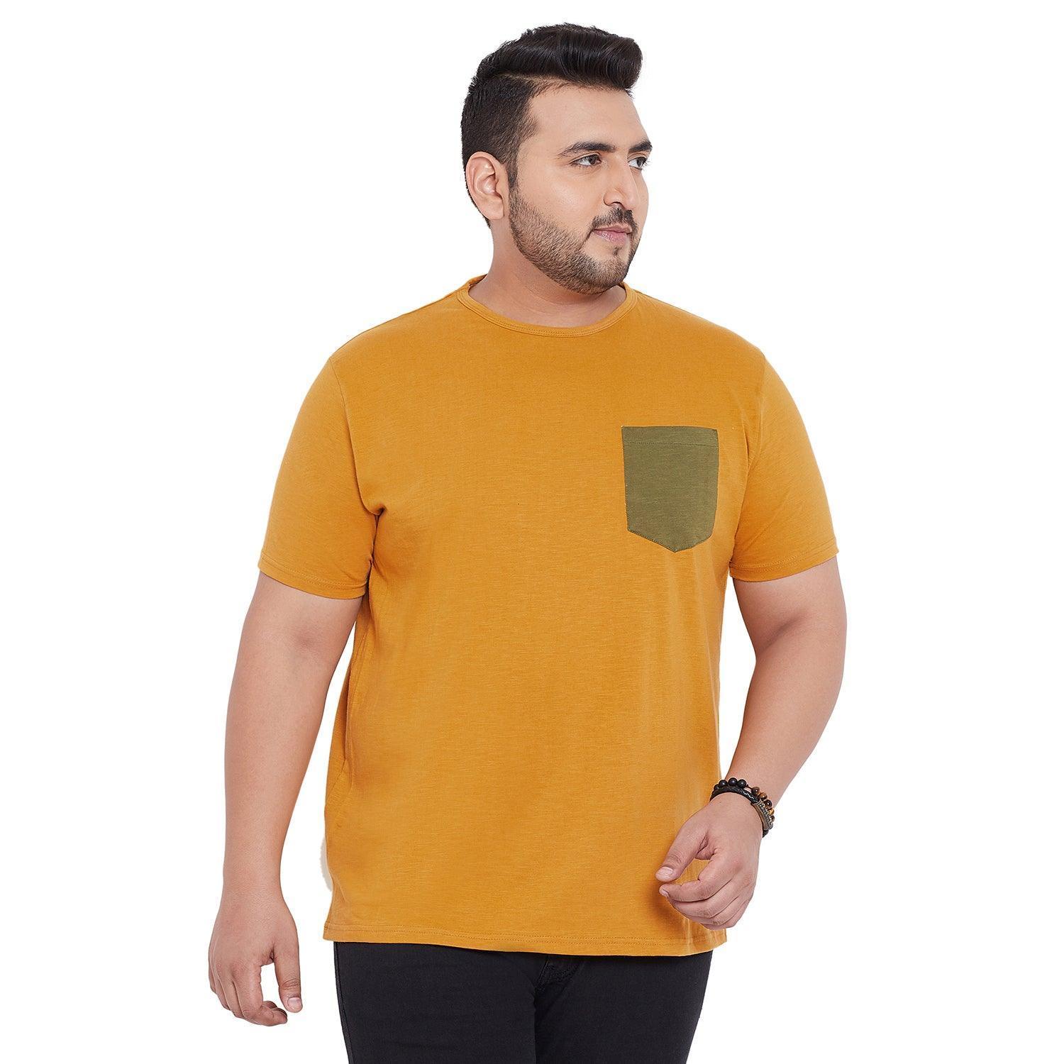 Men Plus Size Carlisle Solid Round Neck Tshirt - Image 3