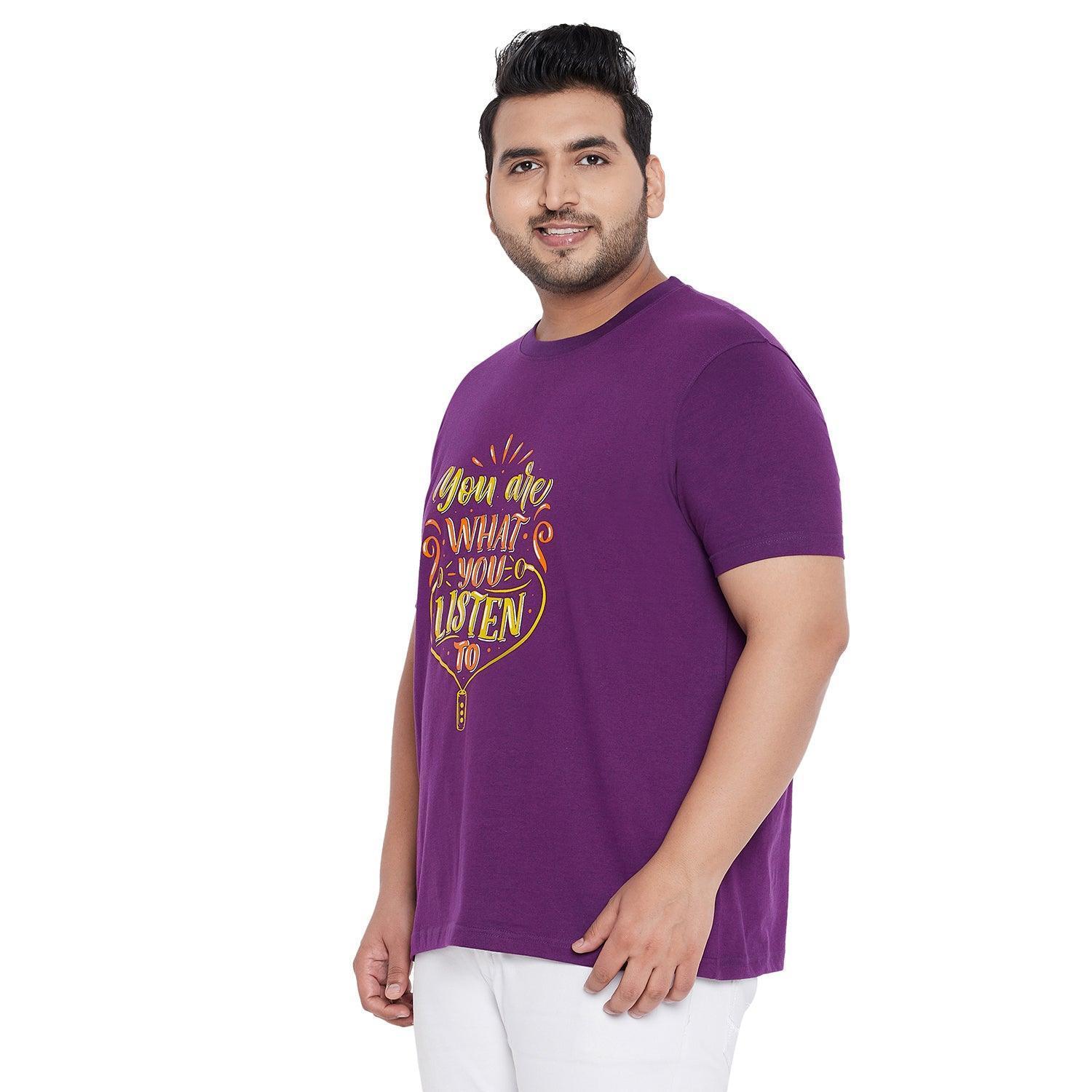 Men Plus Size Cole Printed Round Neck Tshirt - Image 3