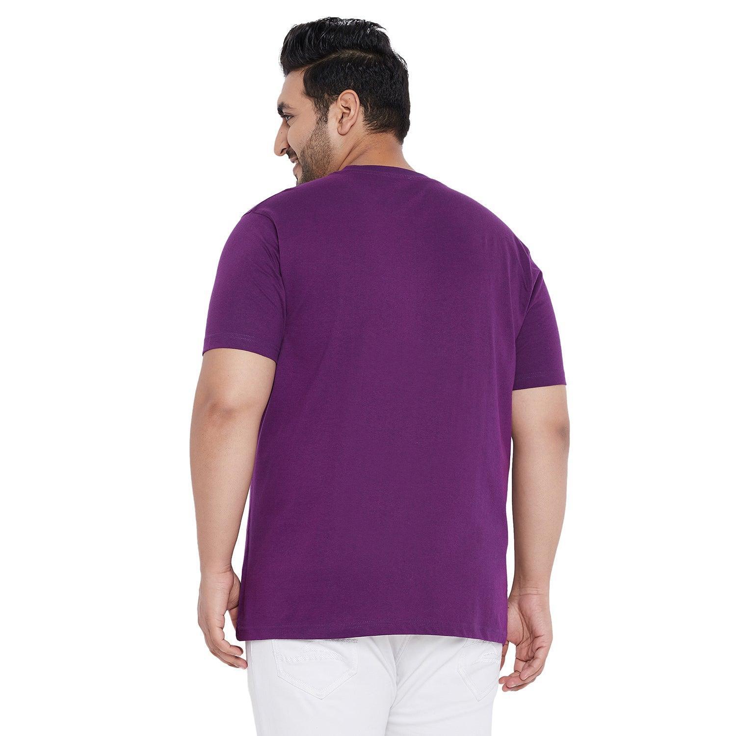 Men Plus Size Cole Printed Round Neck Tshirt - Image 5