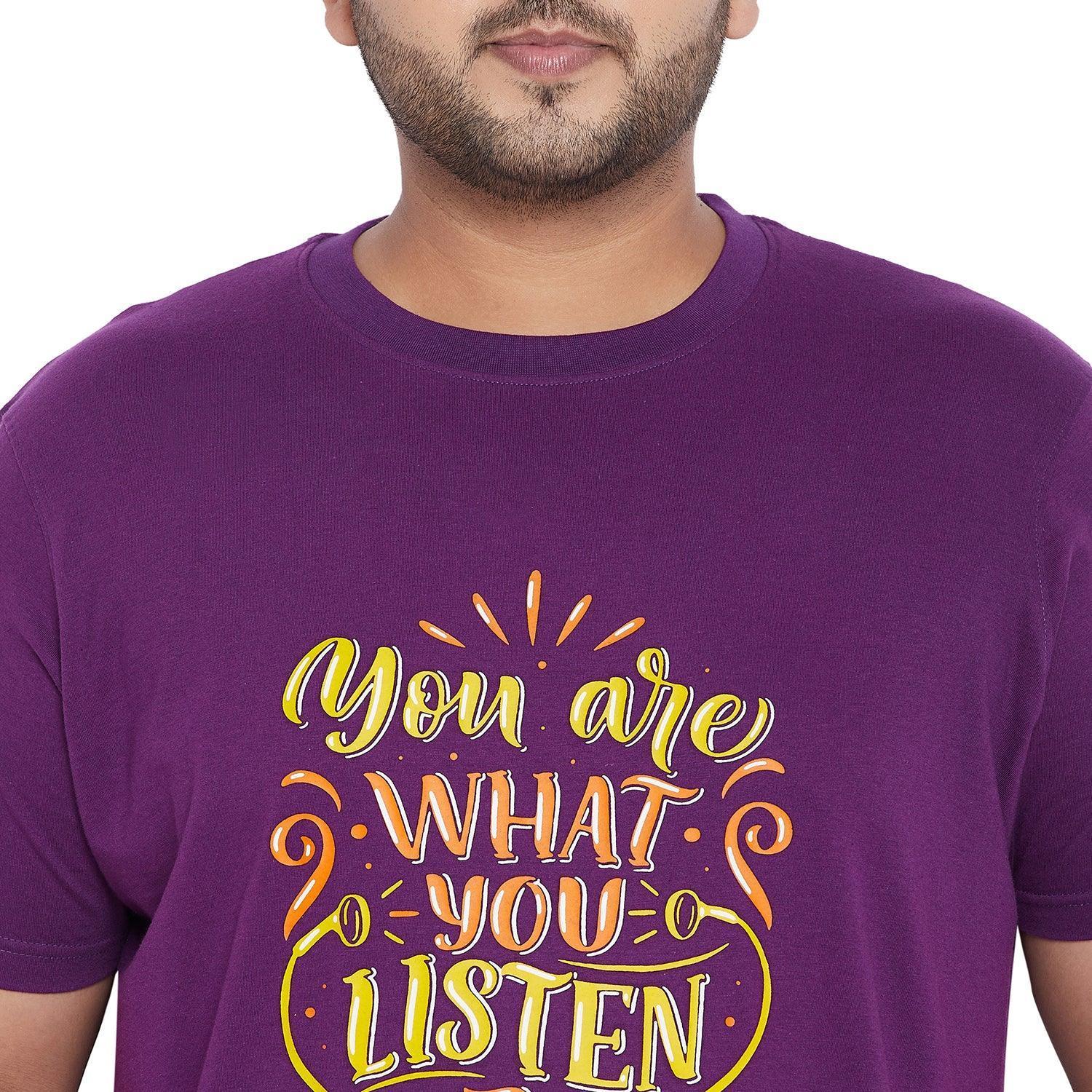 Men Plus Size Cole Printed Round Neck Tshirt - Image 6