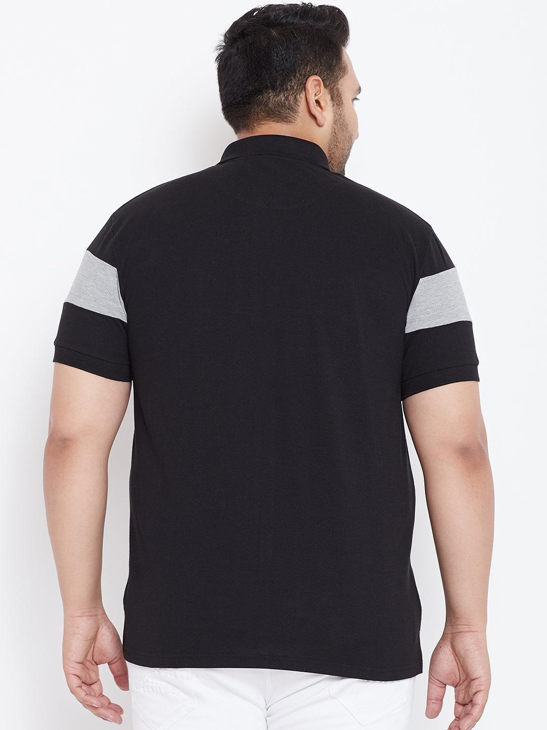 Men Plus Size Colin Solid Polo Tshirt - Image 5