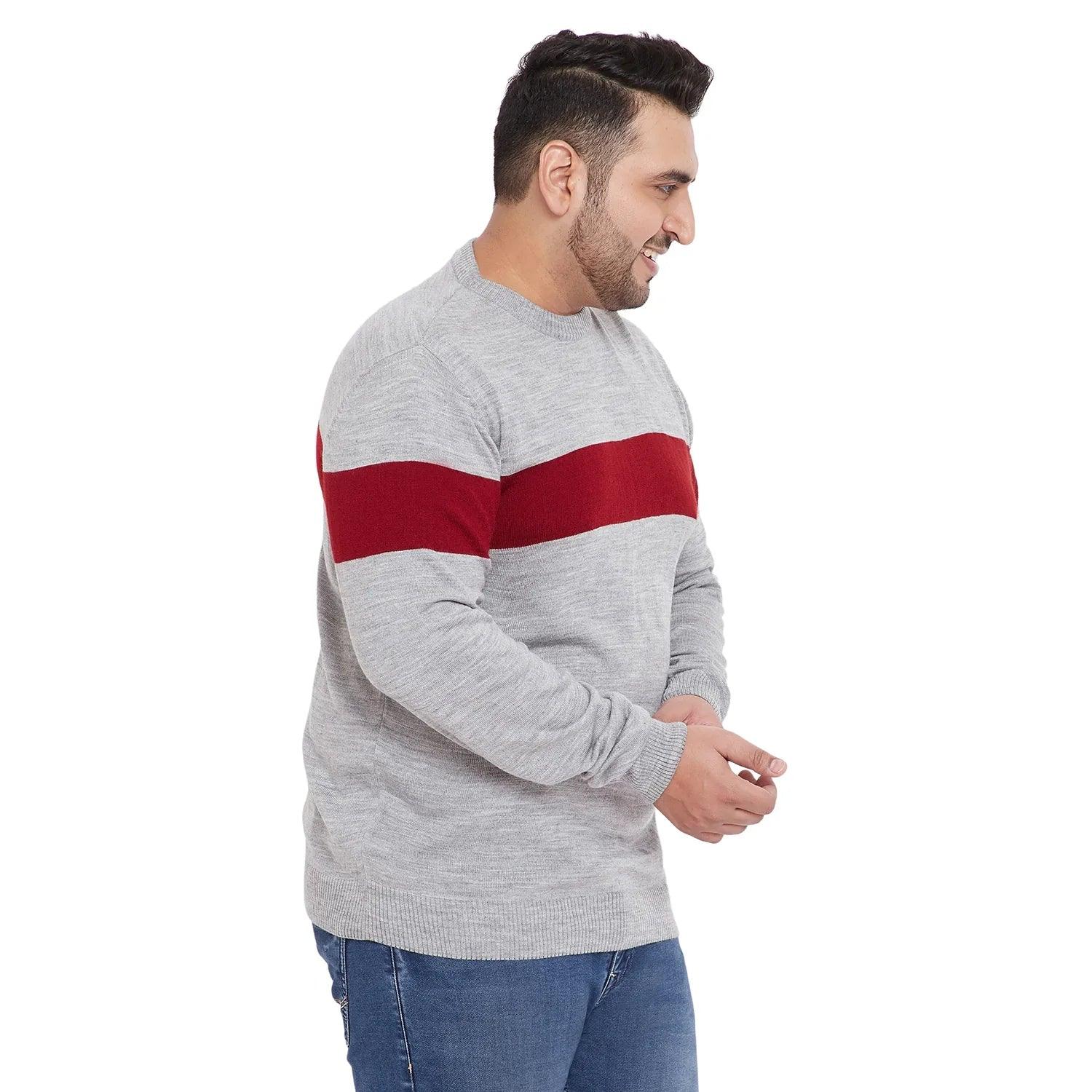 Men Plus Size Darik Solid Sweater - Image 4
