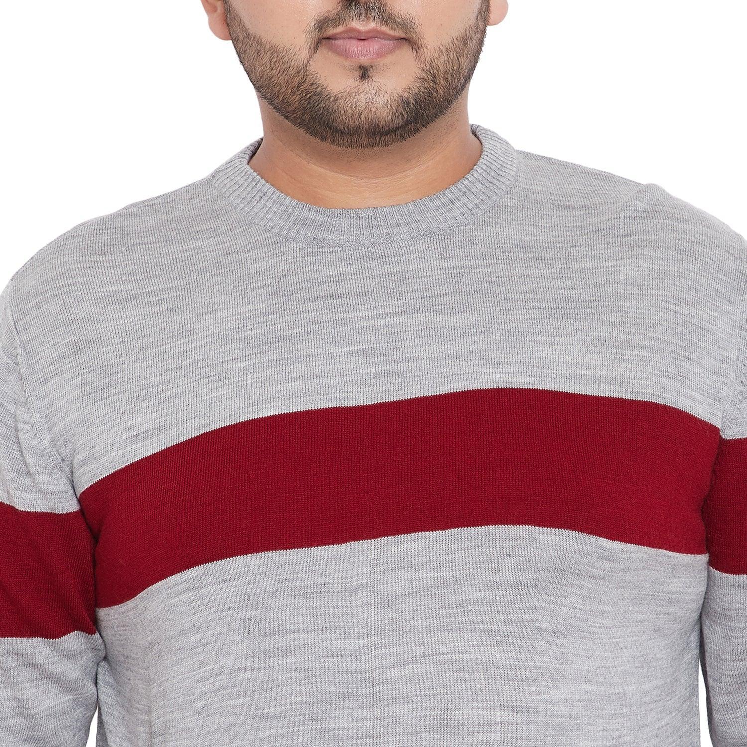 Men Plus Size Darik Solid Sweater - Image 6