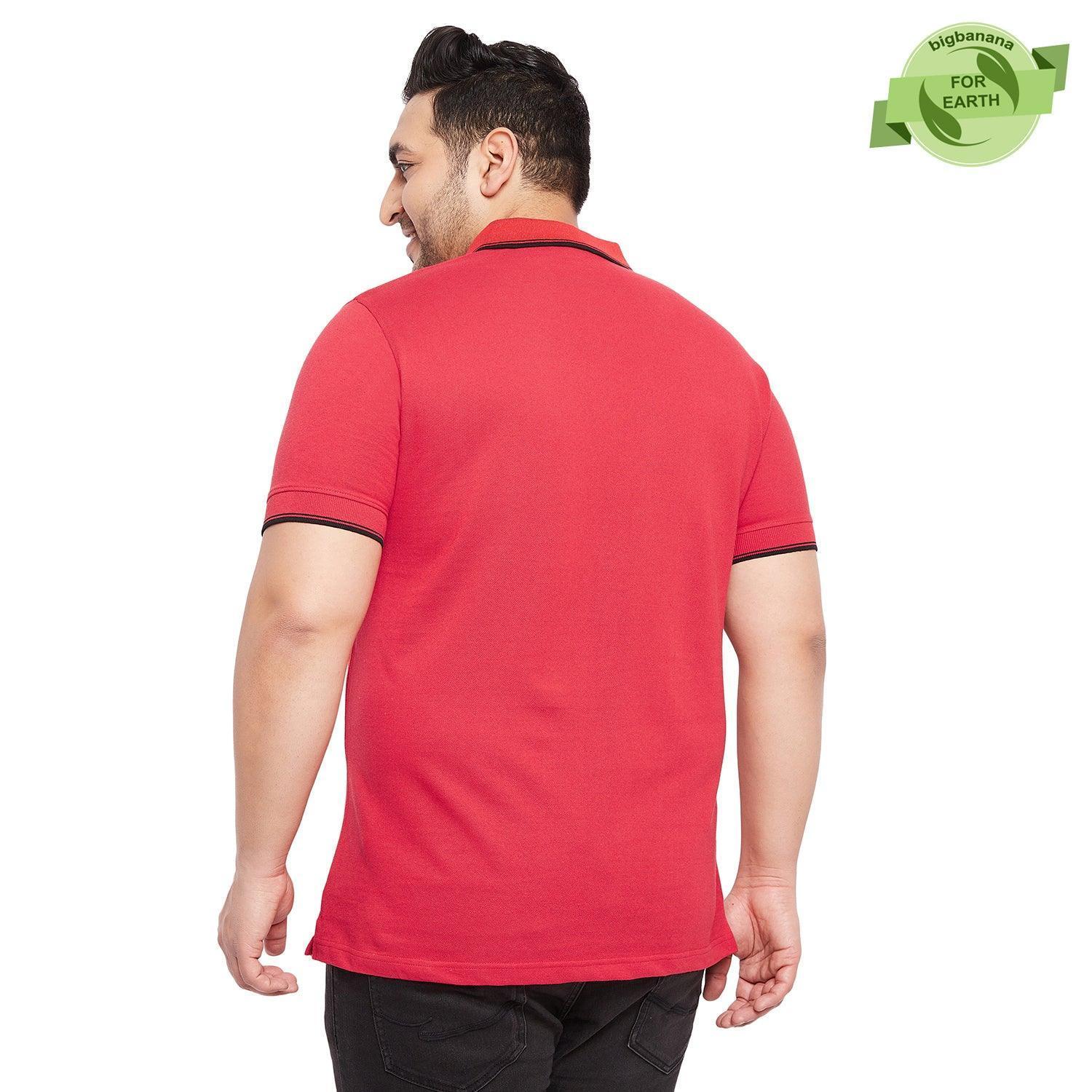 Men Plus Size Eddy-R Solid Polo Tshirt - Image 5