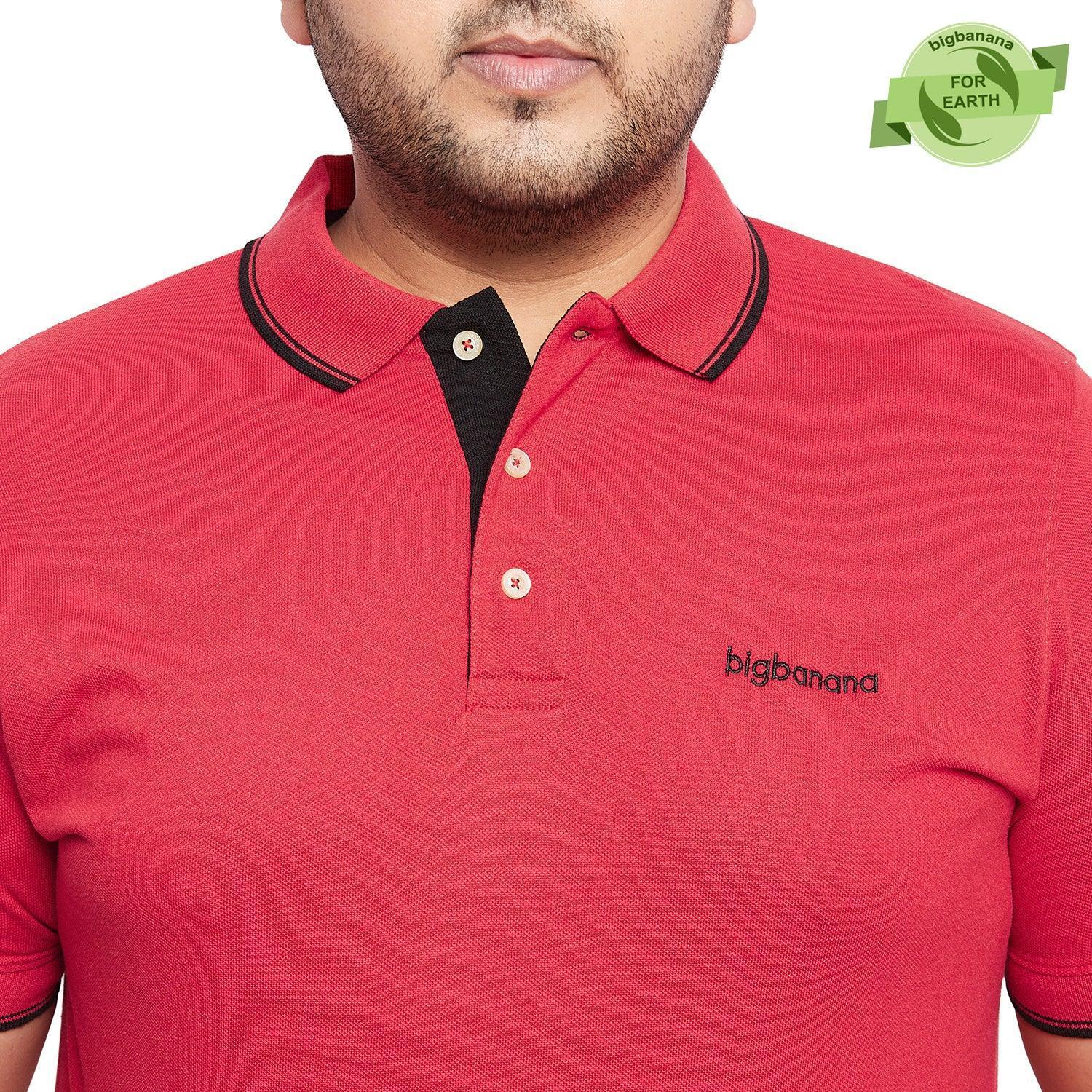 Men Plus Size Eddy-R Solid Polo Tshirt - Image 6