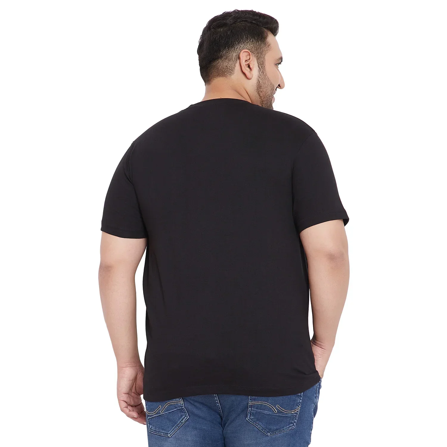 Men Plus Size Farlay-B Printed Round Neck Tshirt - Image 5
