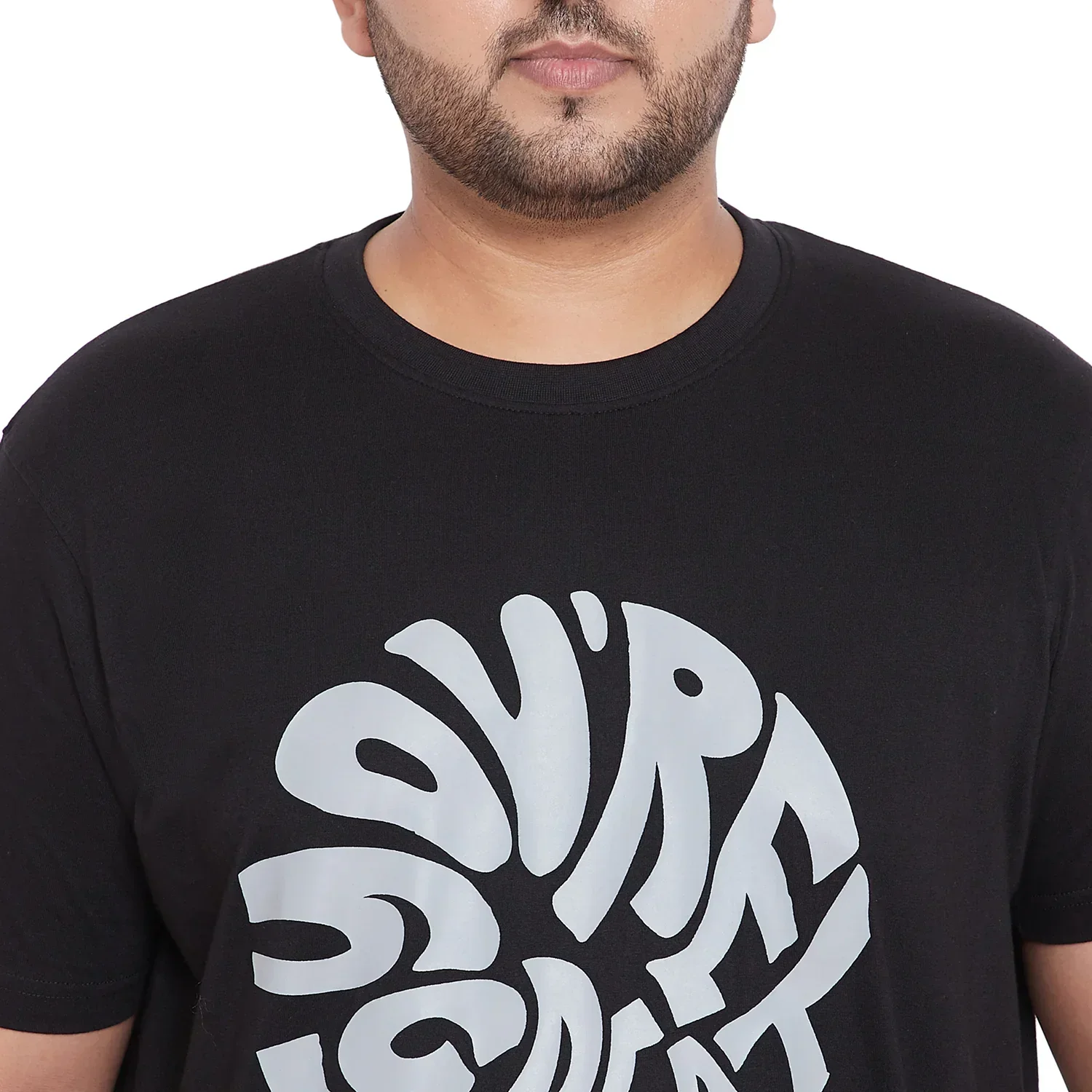 Men Plus Size Farlay-B Printed Round Neck Tshirt - Image 6