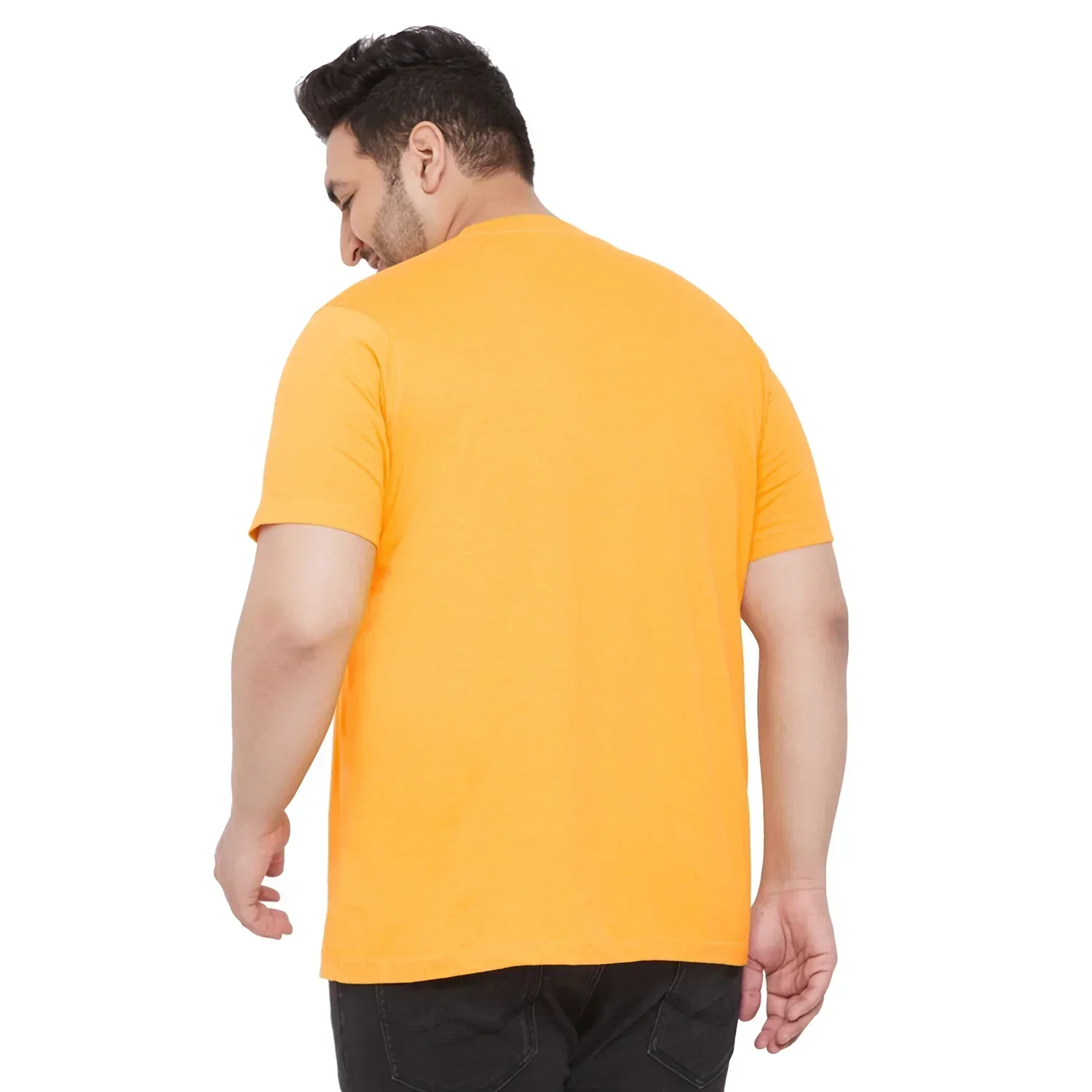 Men Plus Size FarlayY Printed Round Neck Tshirt - Image 5