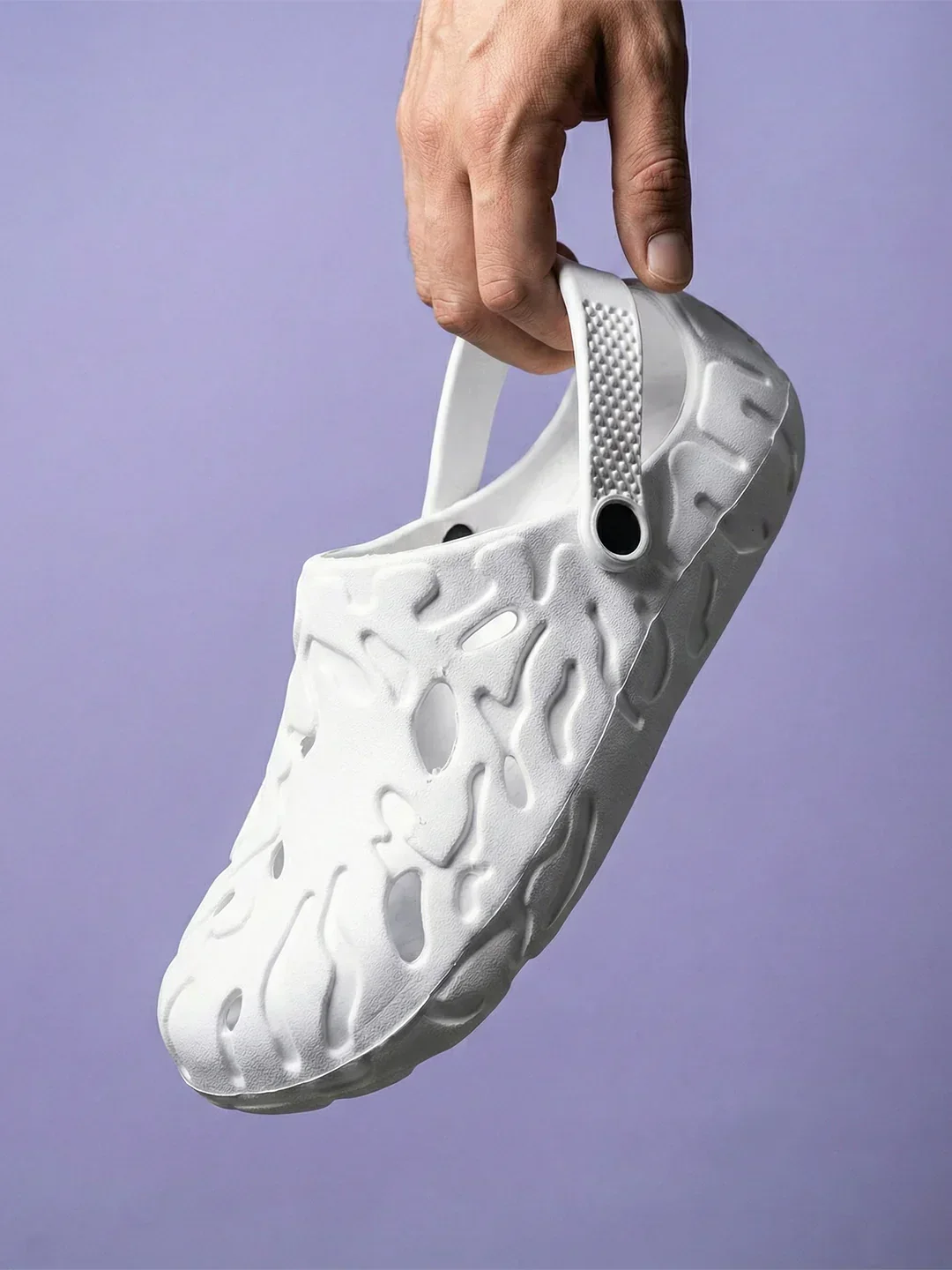 bigbanana Ferver-Off White Unisex Clogs - Image 7