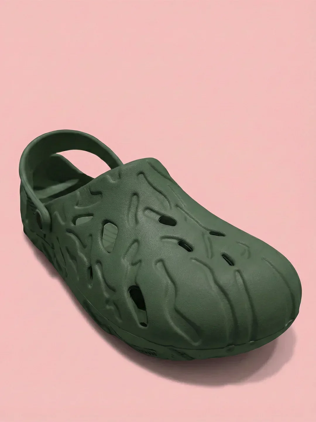 bigbanana Ferver-Olive Unisex Clogs - Image 3