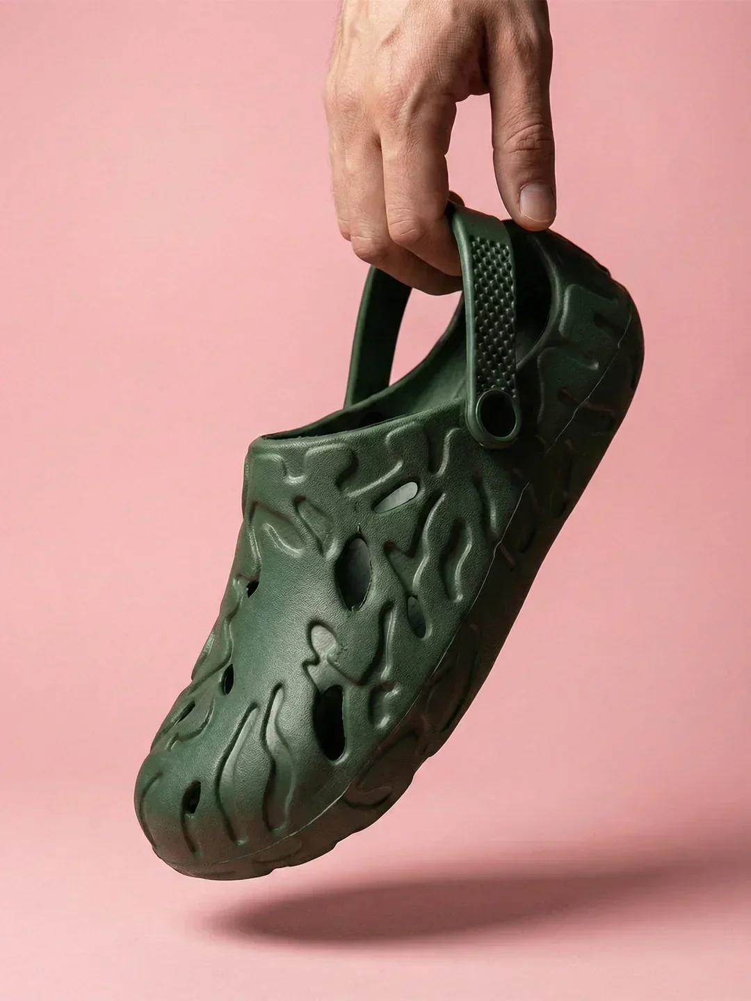 bigbanana Ferver-Olive Unisex Clogs - Image 6