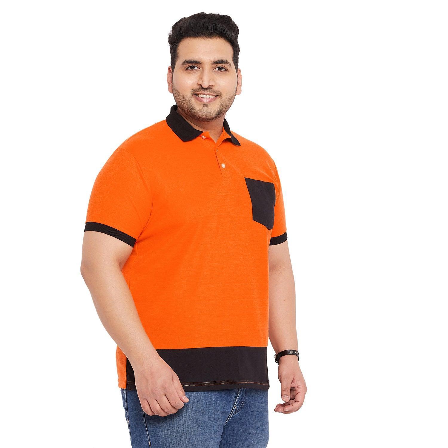 Men Plus Size Finn-O Colorblock Polo Tshirt - Image 4